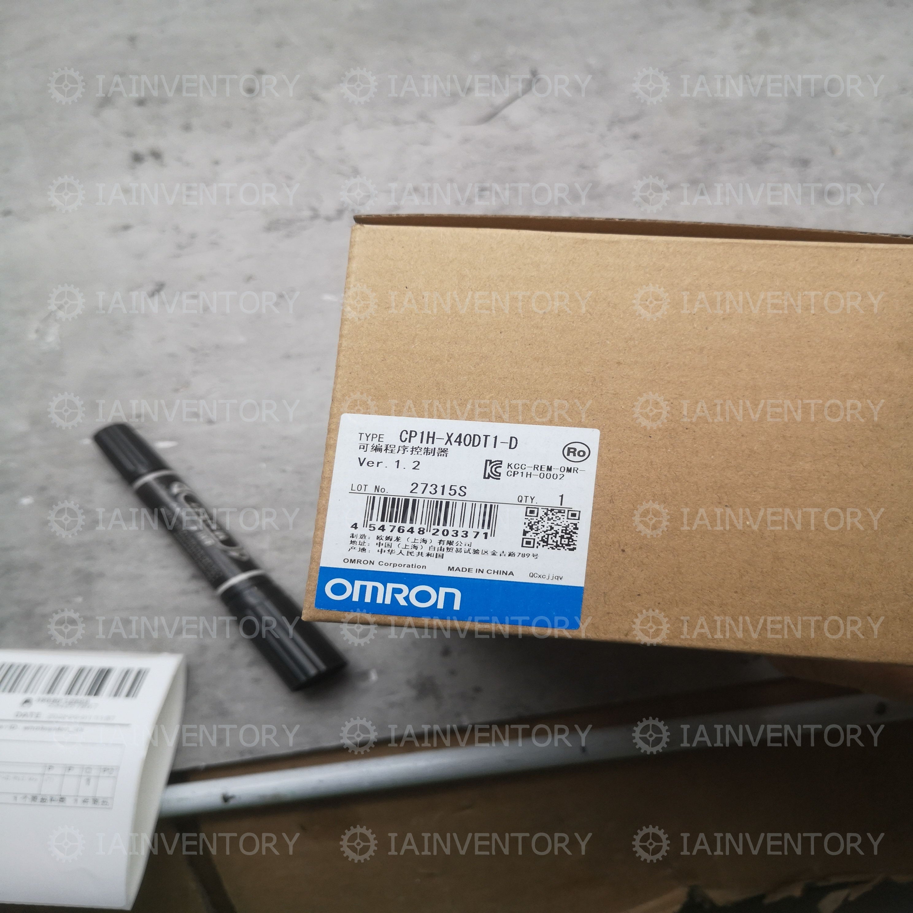 Omron CP1H-X40DT1-D PLC Module
