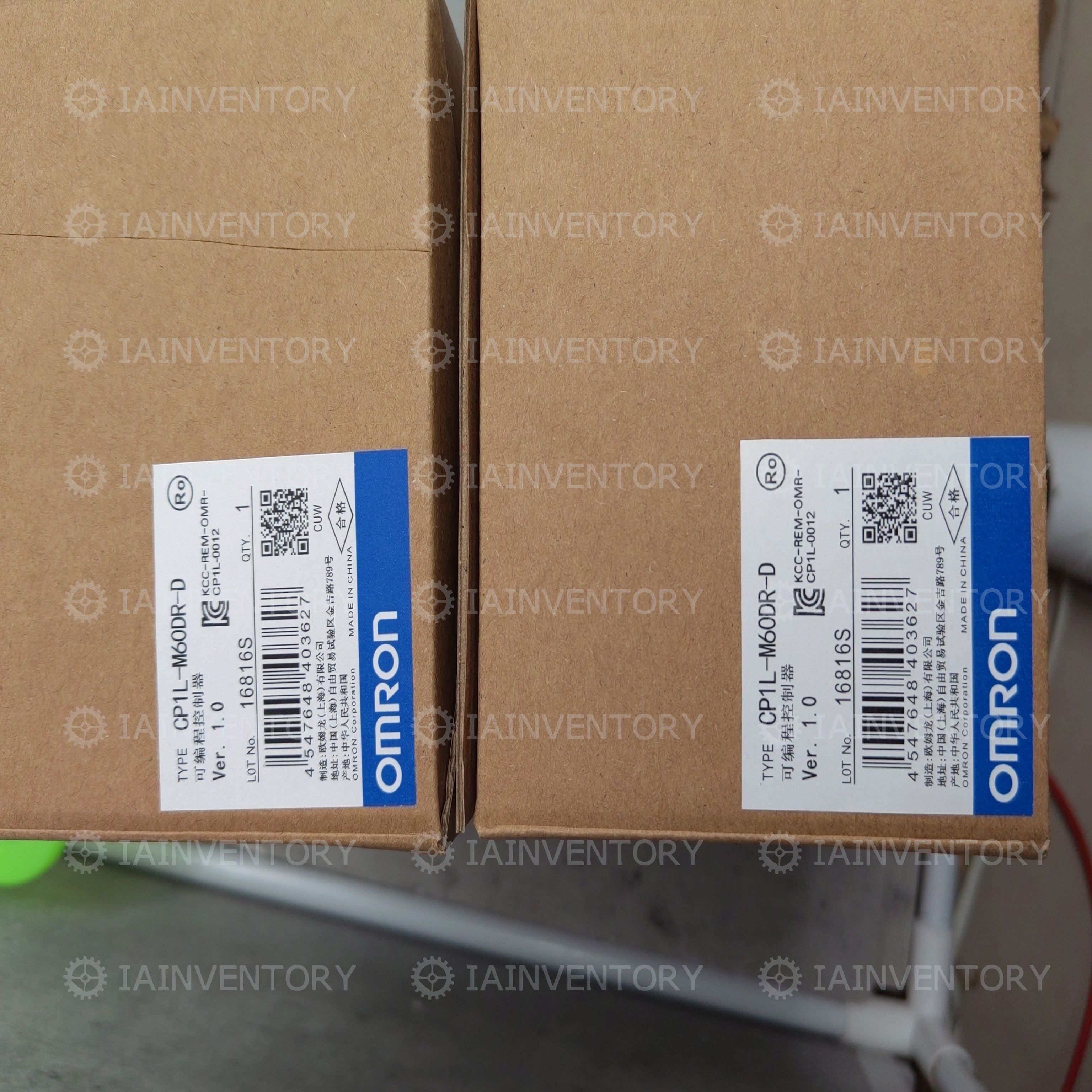 Omron Programmable Controller PLC CP1L-M60DR-D CP1LM60DRD