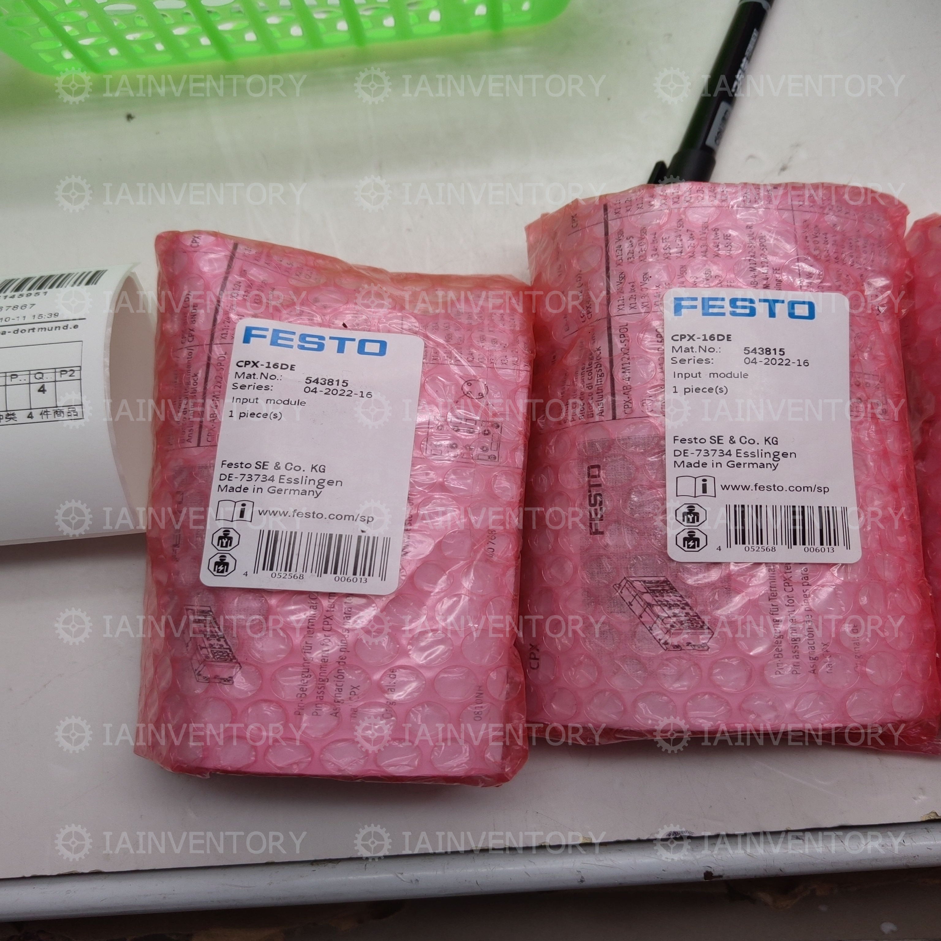 FESTO input module circuit board CPX-16DE 543815