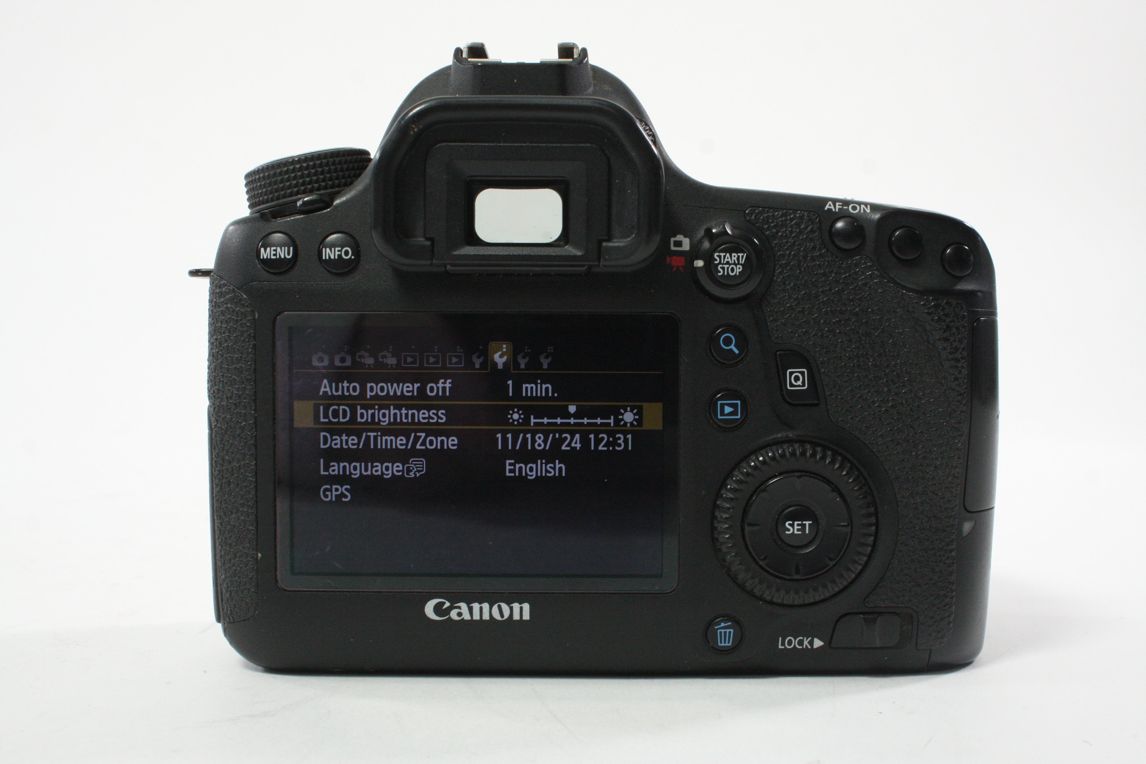 Canon 6D DSLR Camera Body with Shutter Count of 124,975