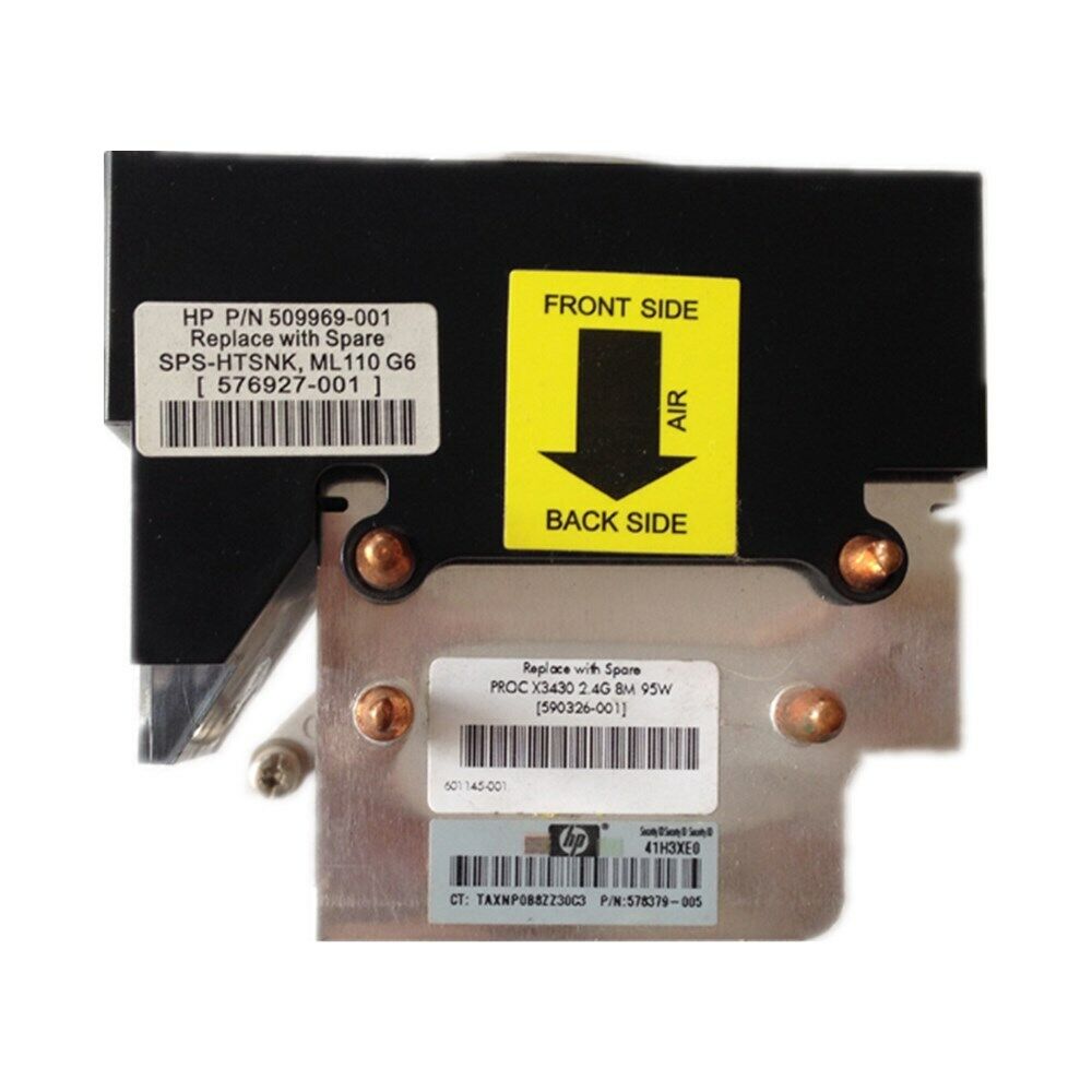 Ventilador de refrigeración para servidor, radiador de CPU 509969-001 para ProLiant ML110 G6 ML310 G6, ventilador disipador térmico 576927-001 509969-001 576927-001