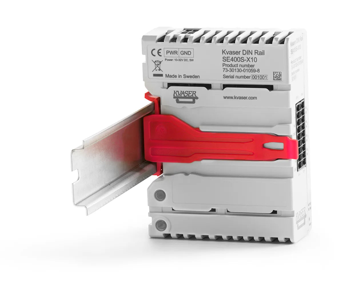 Kvaser DIN Rail S020-X10 Analog add-on