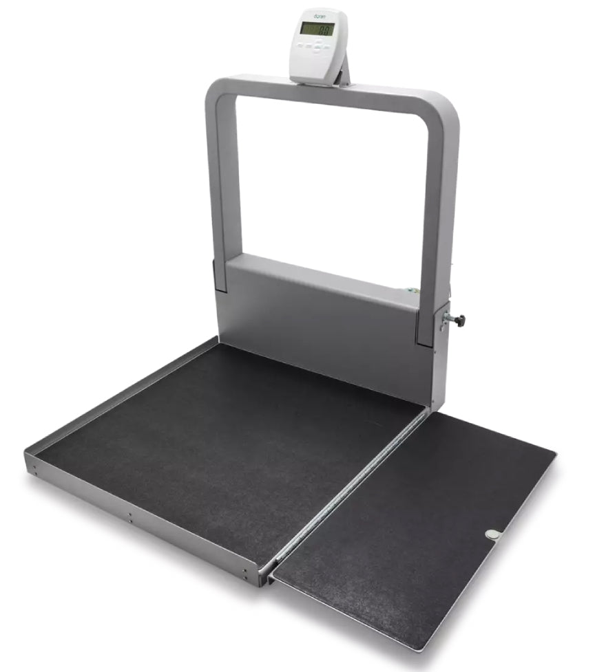 Bariatric Wheelchair Scale w/ Single Ramp