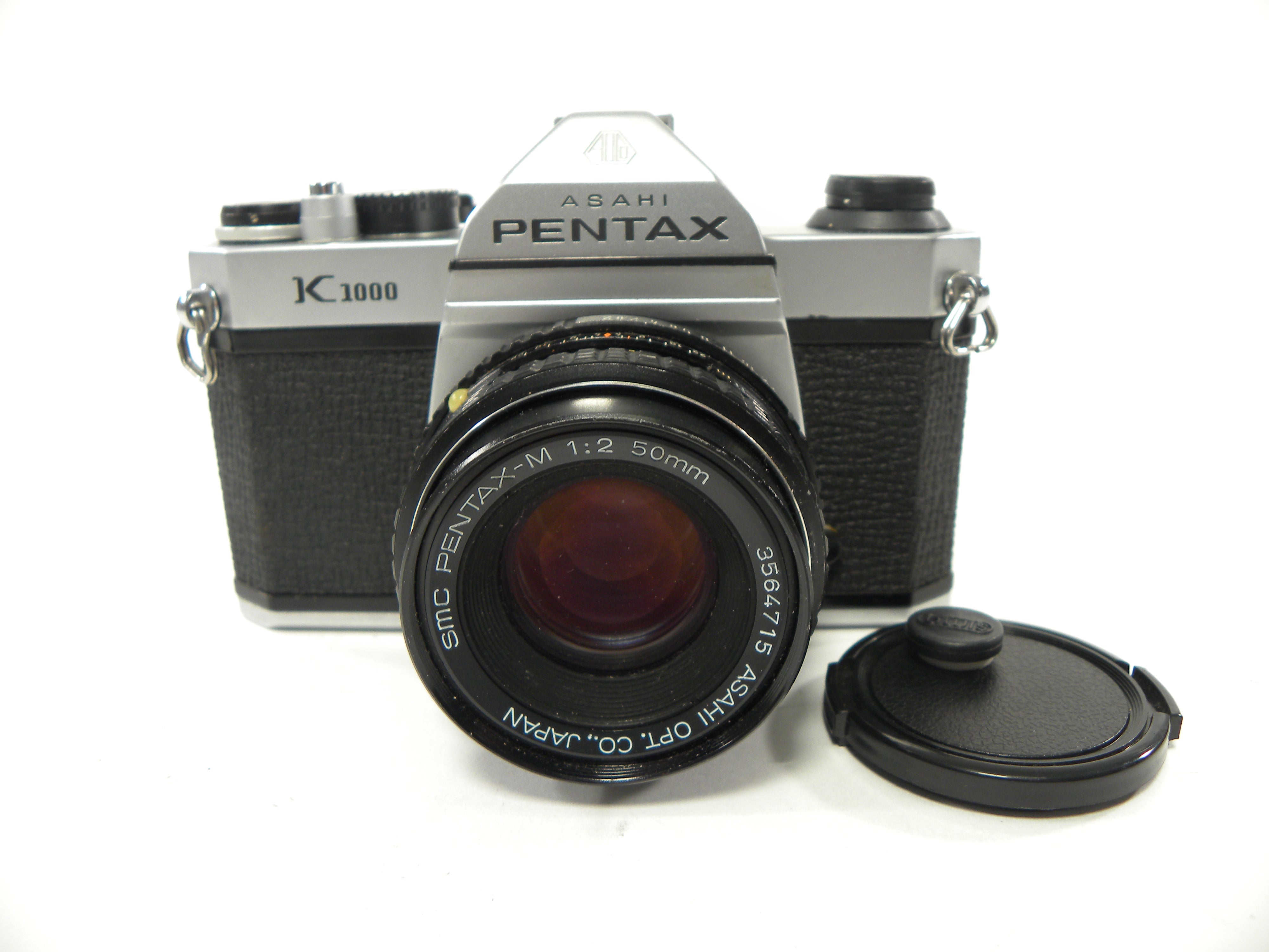 Pentax K-1000 35mm SLR w/Pentax-M SMC 50mm f2