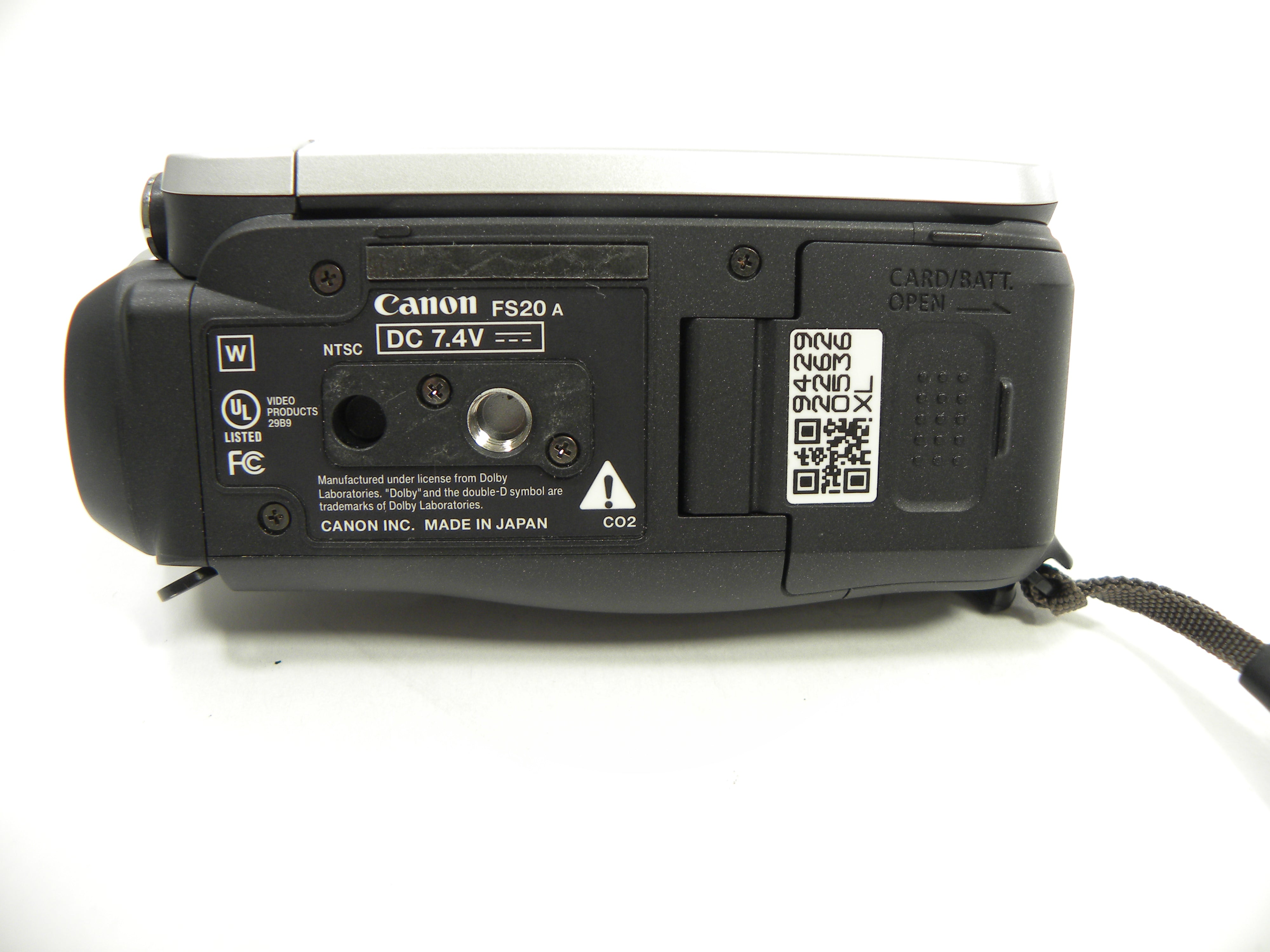 Canon FS20 Hard Drive Digital Video Camcorder