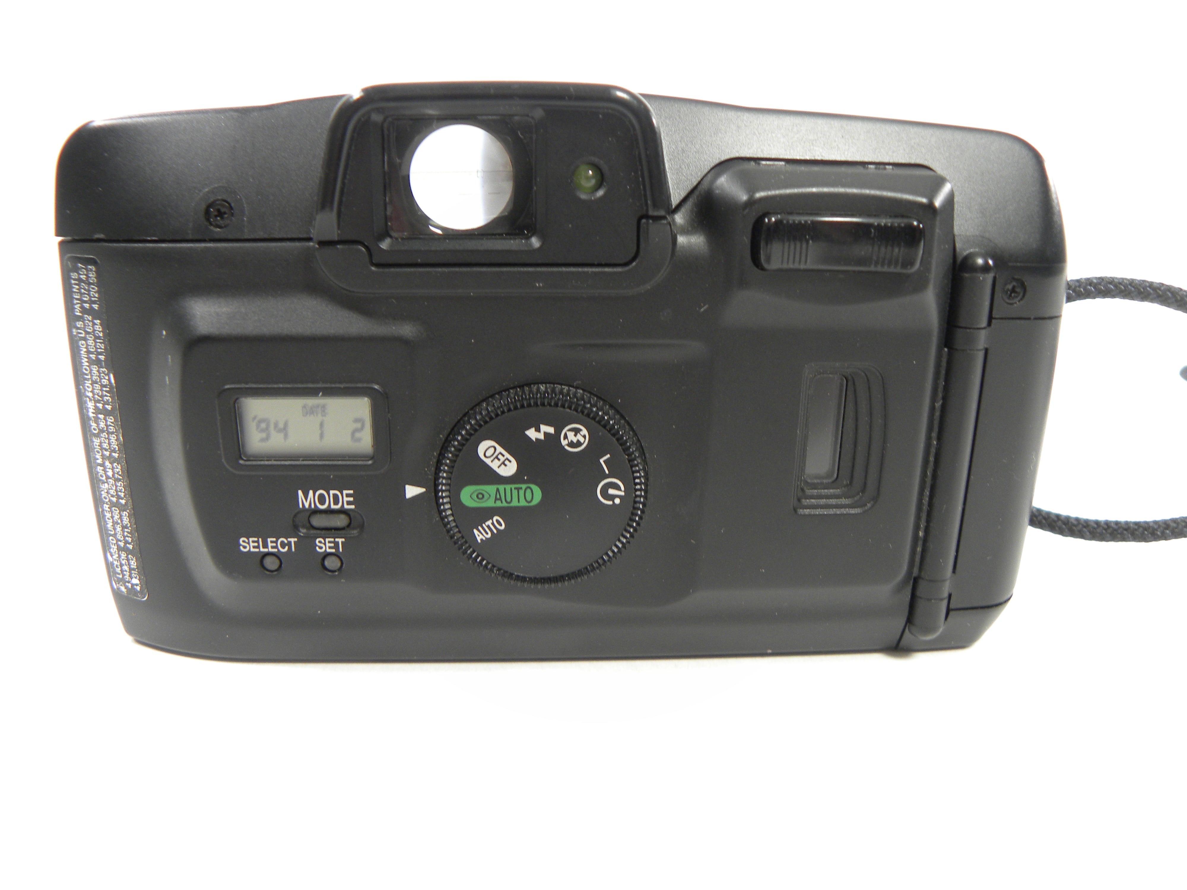 Canon Sure Shot 60Zoom Date