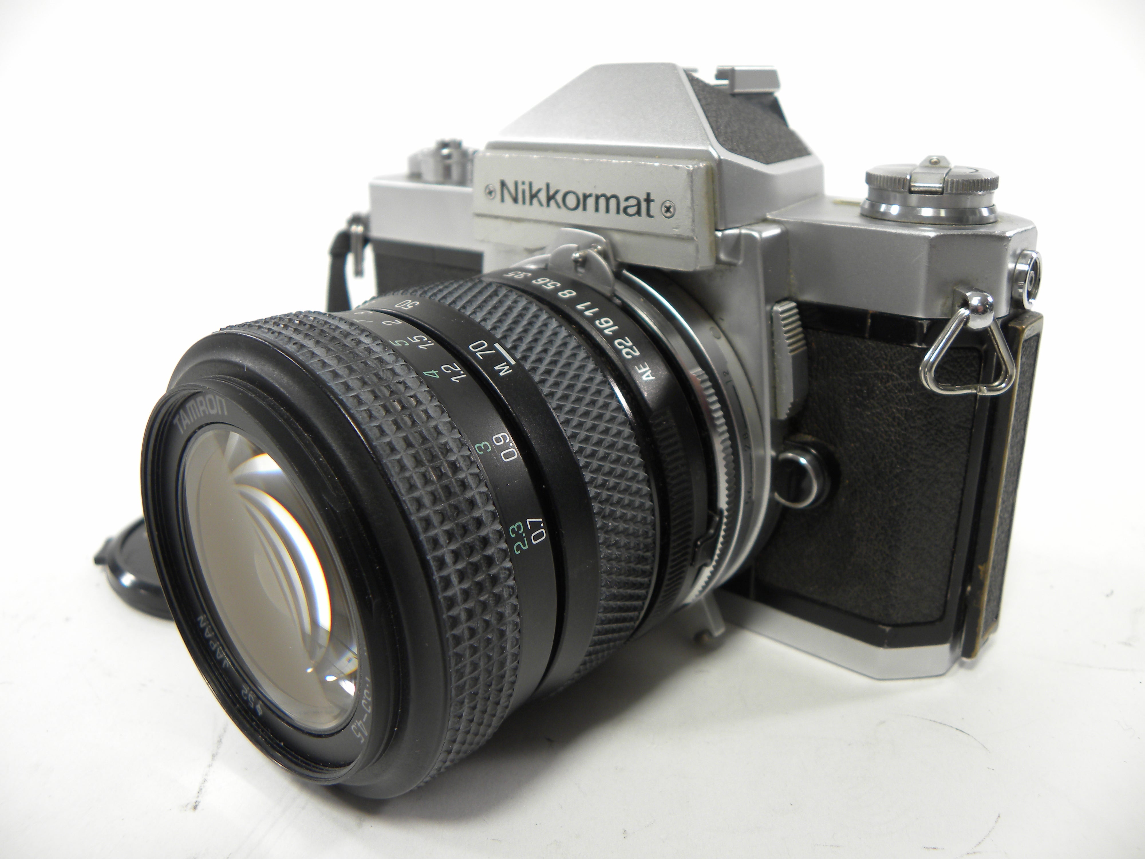 Nikon FT2 35mm SLR w/Tamron 28-70 f3.5-4.5 AS IS  No Returns