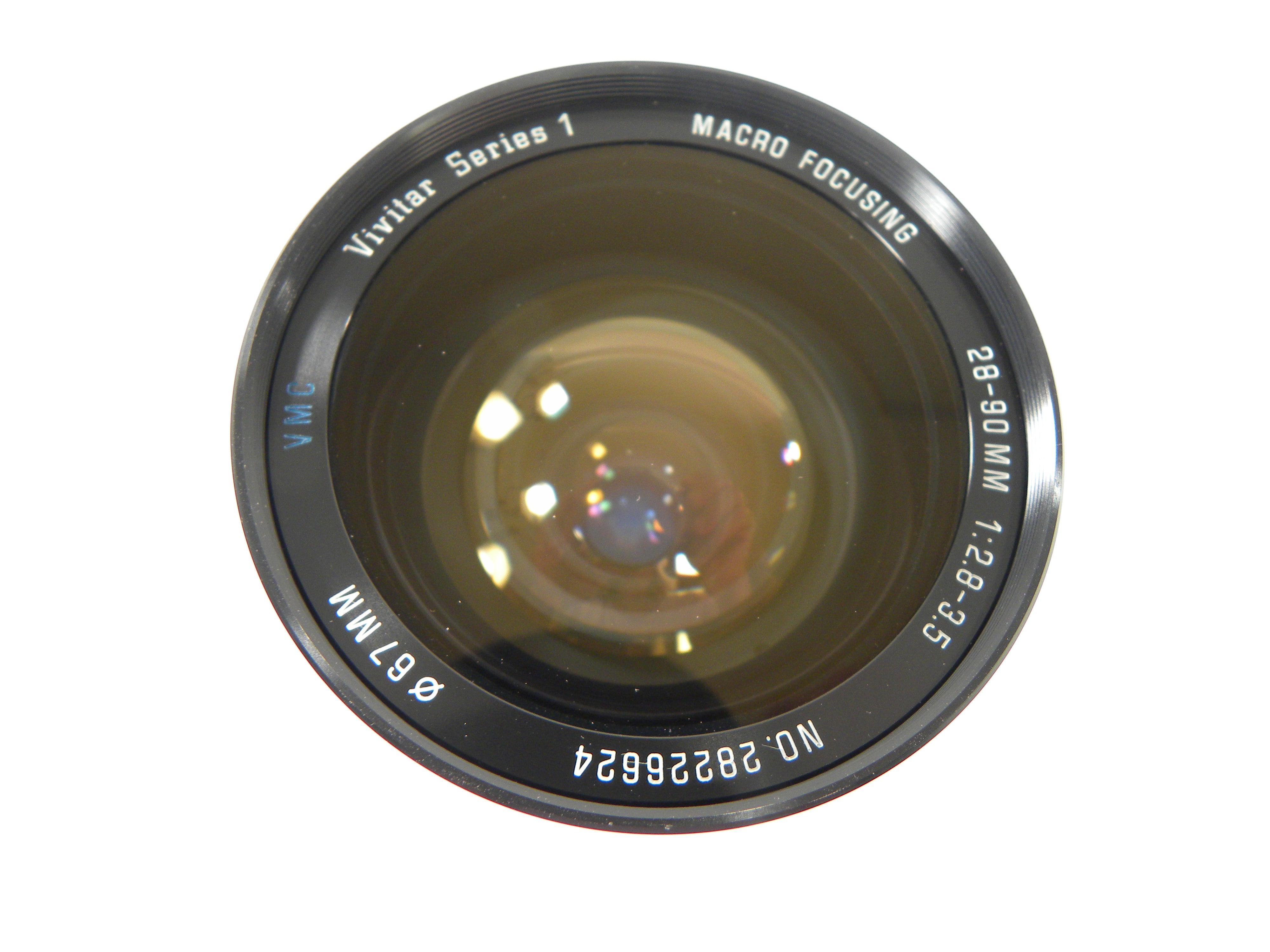 Vivitar Series 1 VMC Macro Focusing 28-90mm f2.8-3.5 Canon FD Mount