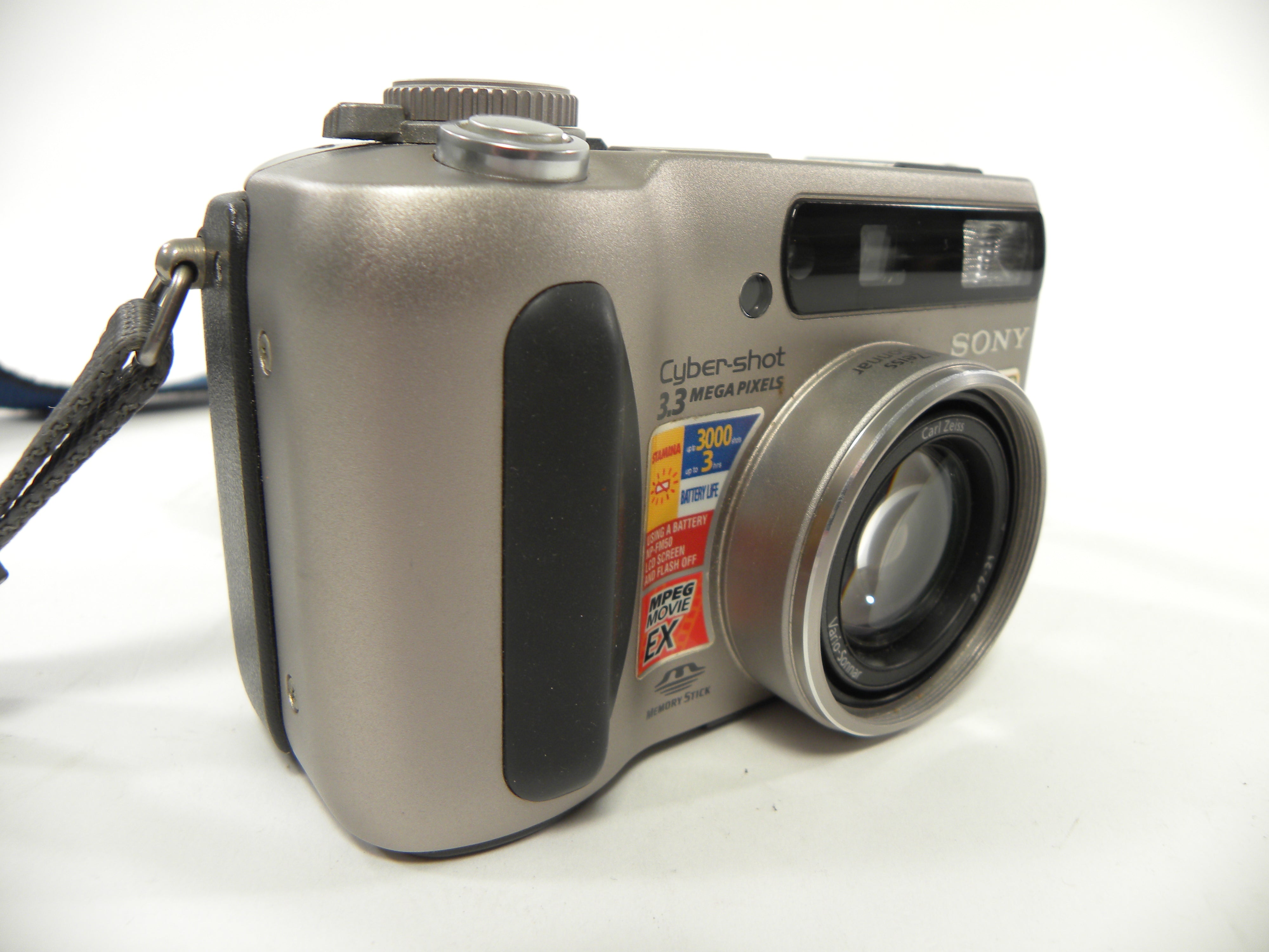 Sony Cyber Shot DSC-S75 3.3mp MPEG Movie EX digital Still Camera