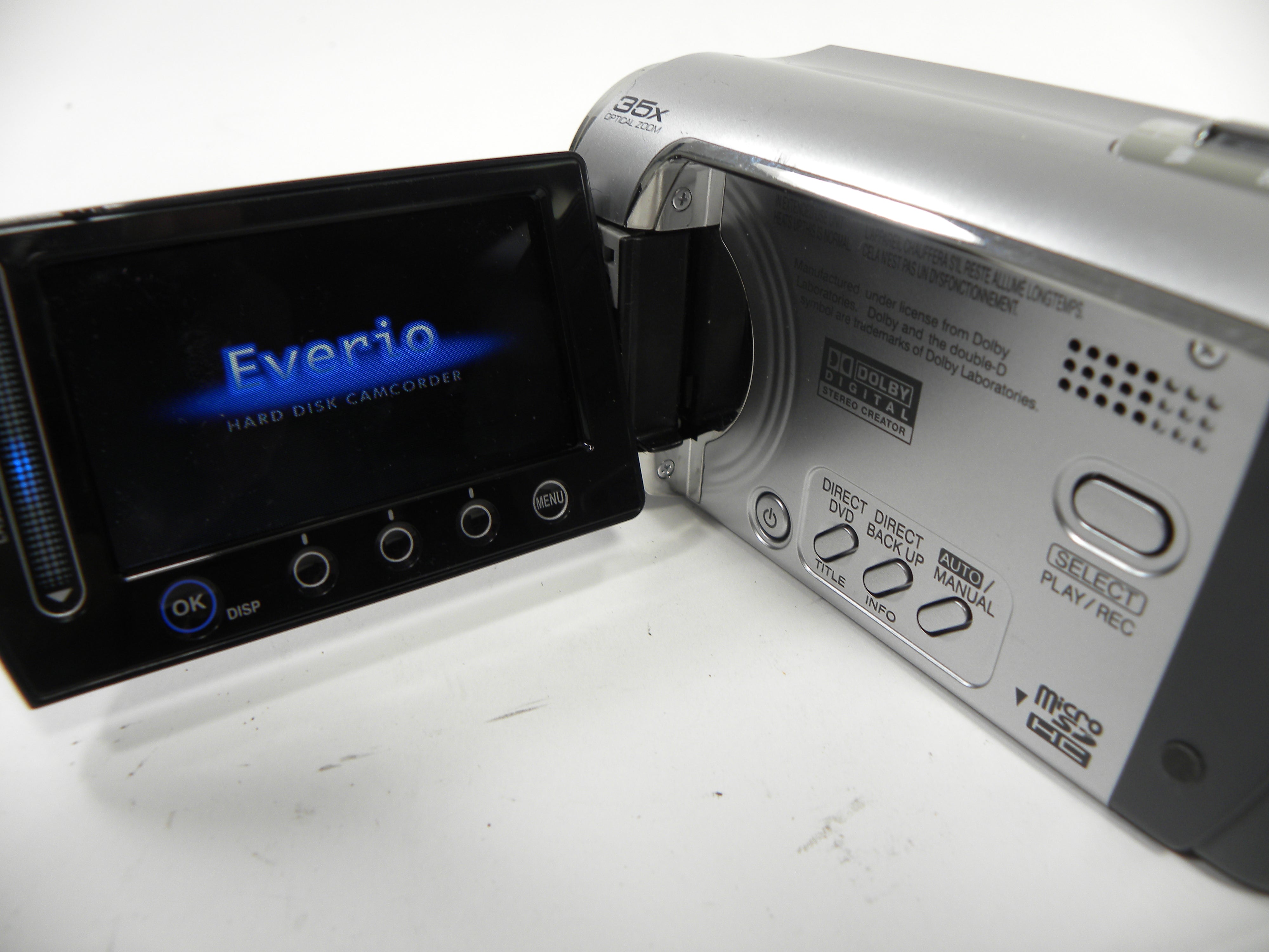 JVC Everio GZ-MG330HU Hard Drive Camcorder