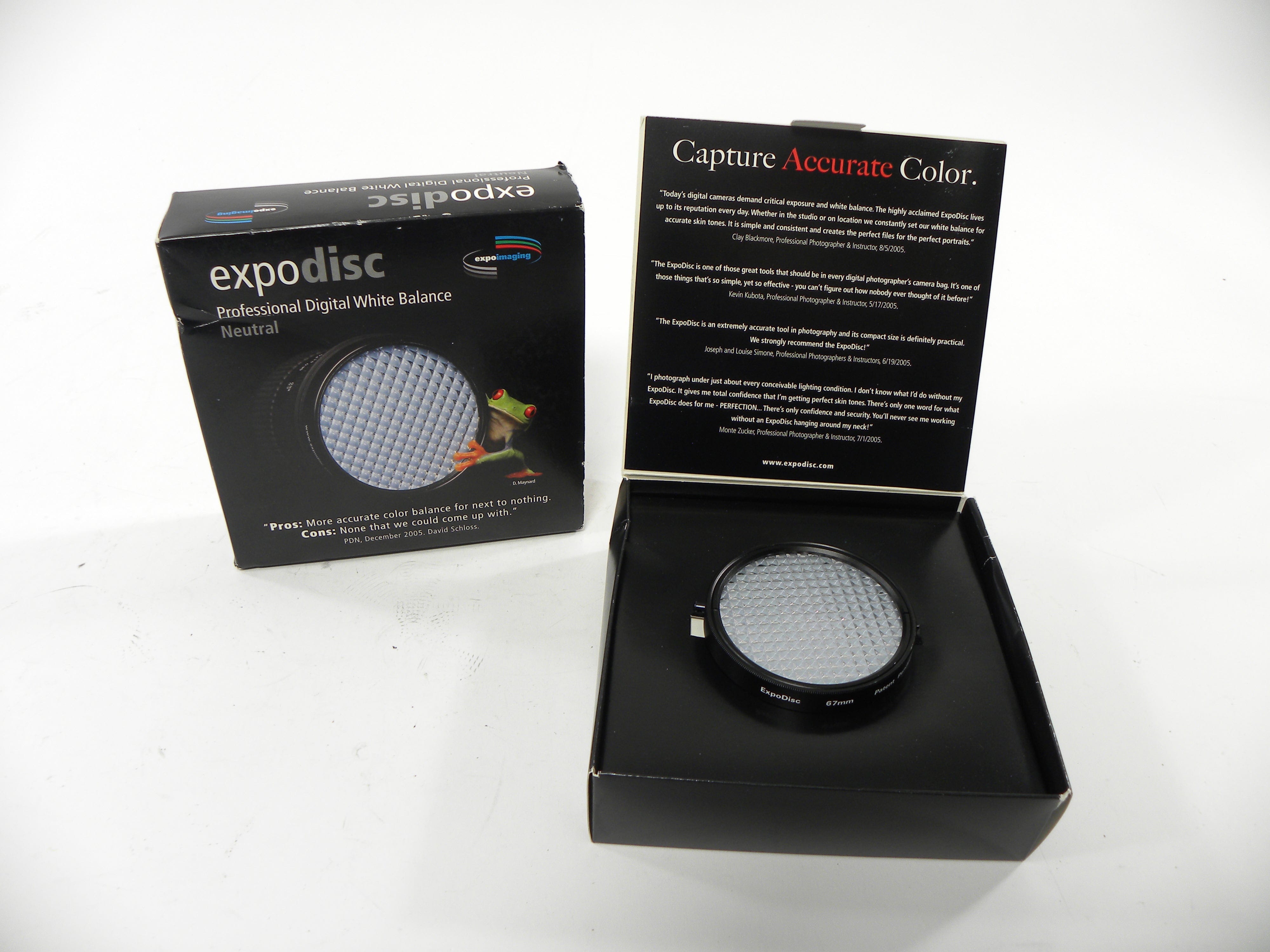 Expo Disc Neutral White Balance 67mm