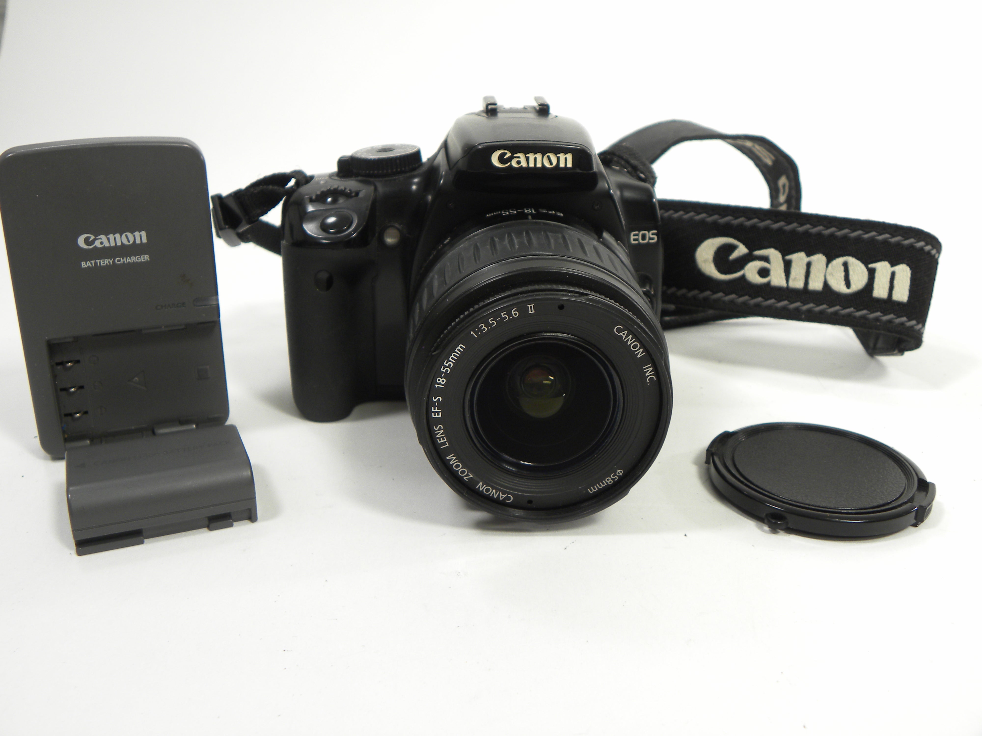 Canon EOS Rebel XTi 10.1mp Digital SLR w/EF-S 18-55 II