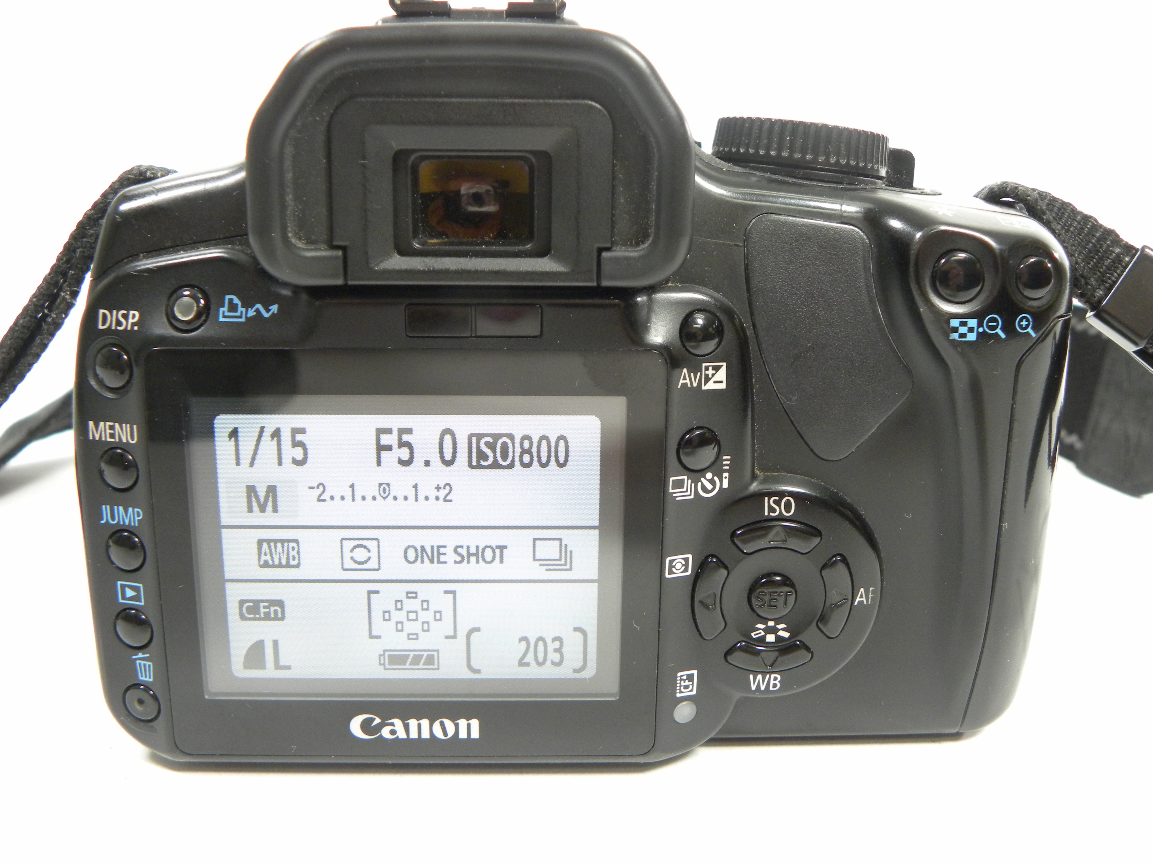 Canon EOS Rebel XTi 10.1mp Digital SLR w/EF-S 18-55 II