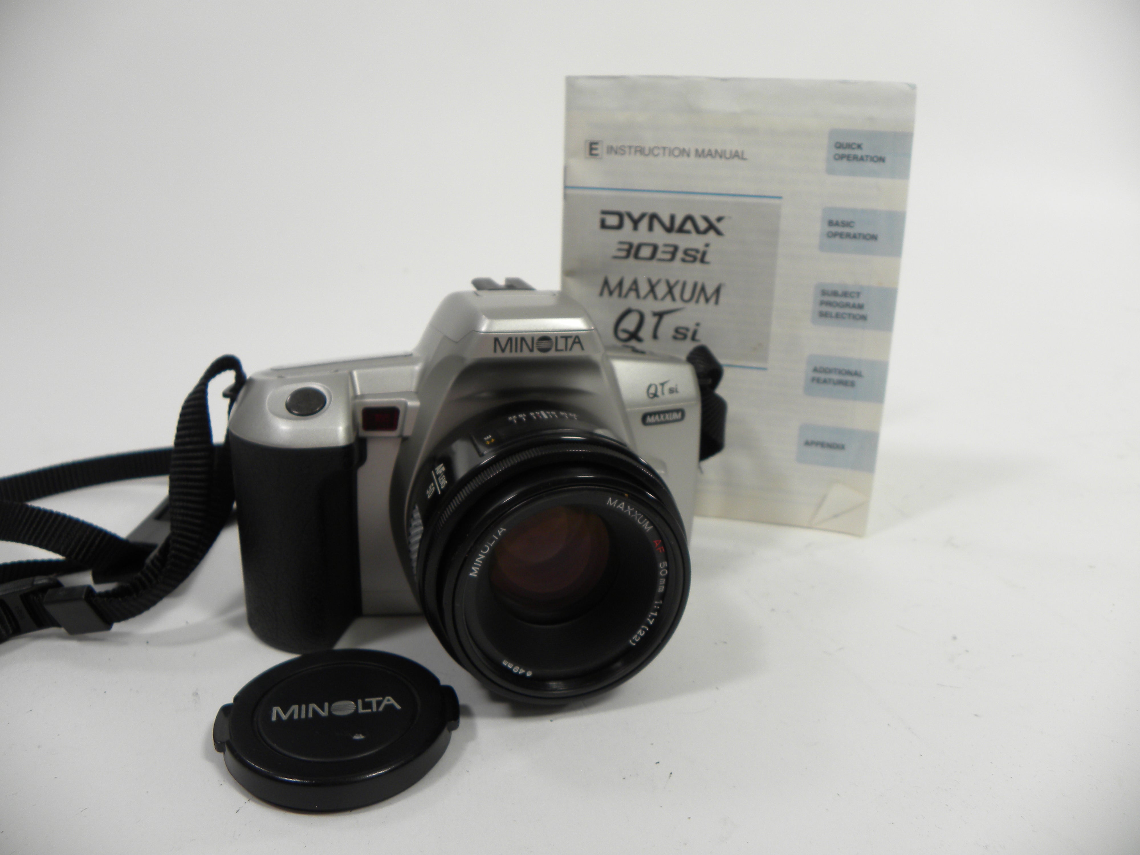 Minolta Maxxum QTsi 35mm w/AF Maxxum 50mm f1.7
