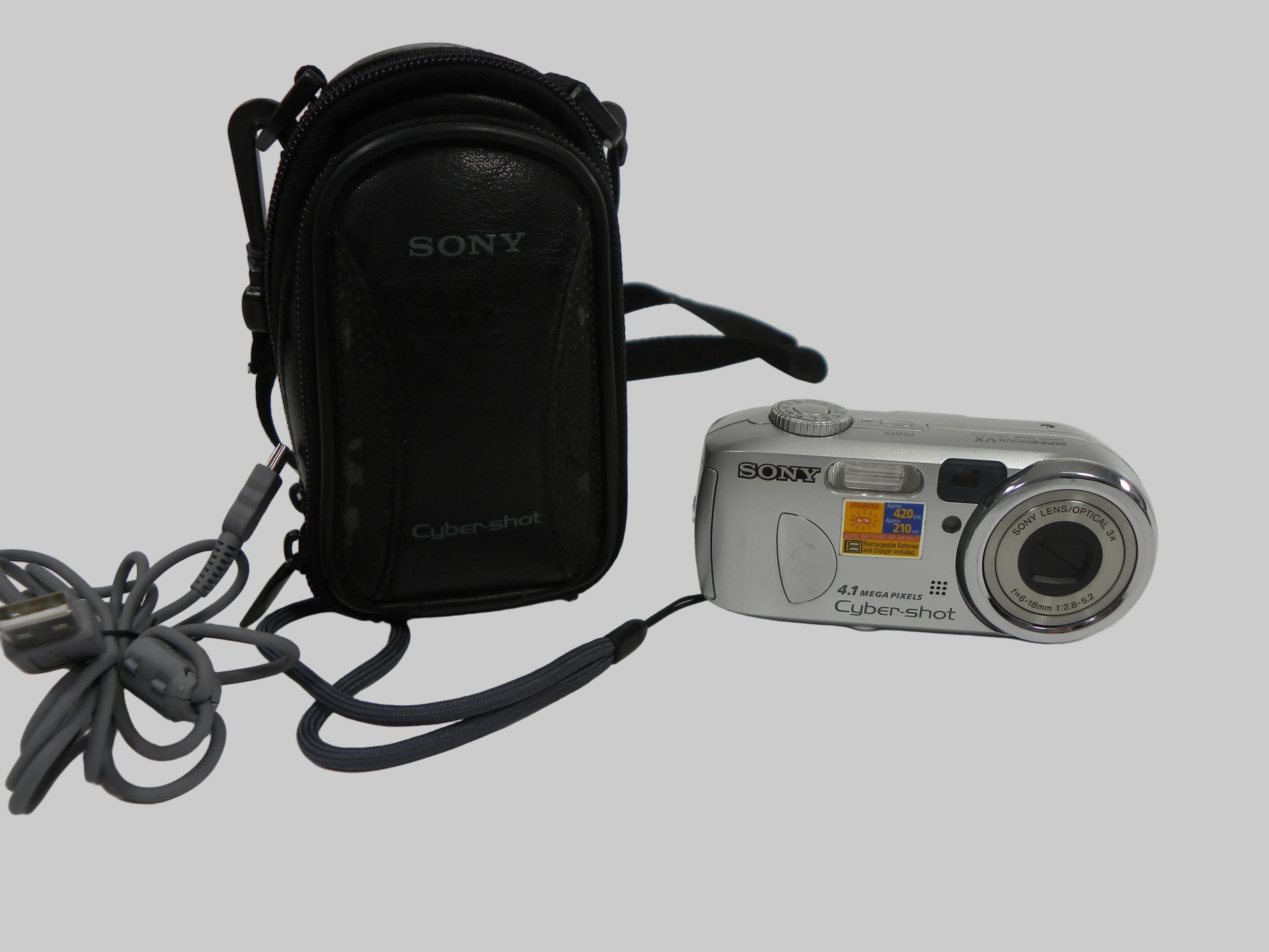 Sony Cyber-Shot DSC-P73 Mpeg Movie VX 4.1mp Digital Camera