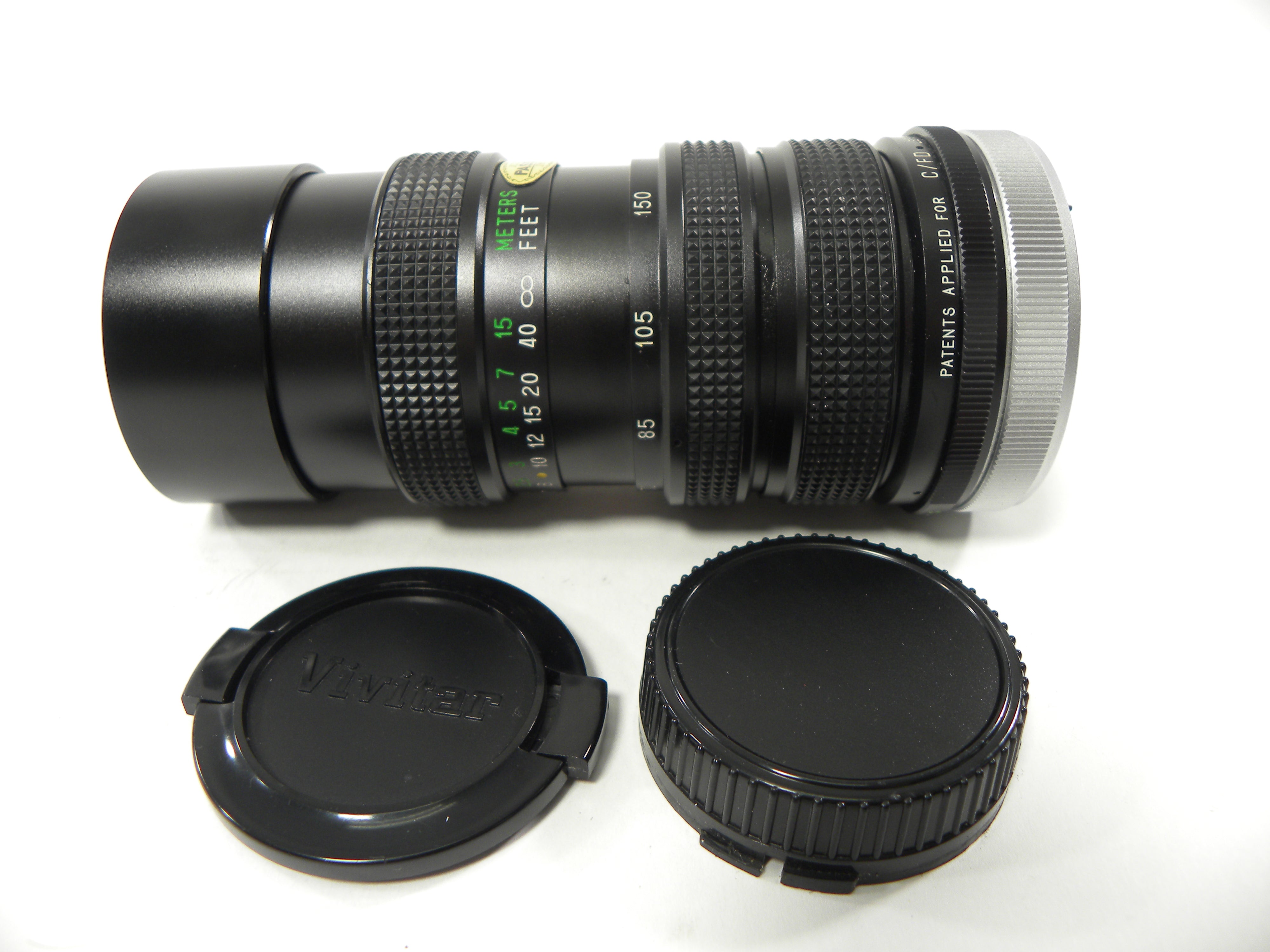 Vivitar Close Focusing Auto Zoom 70-150mm f3.8 FD Mount