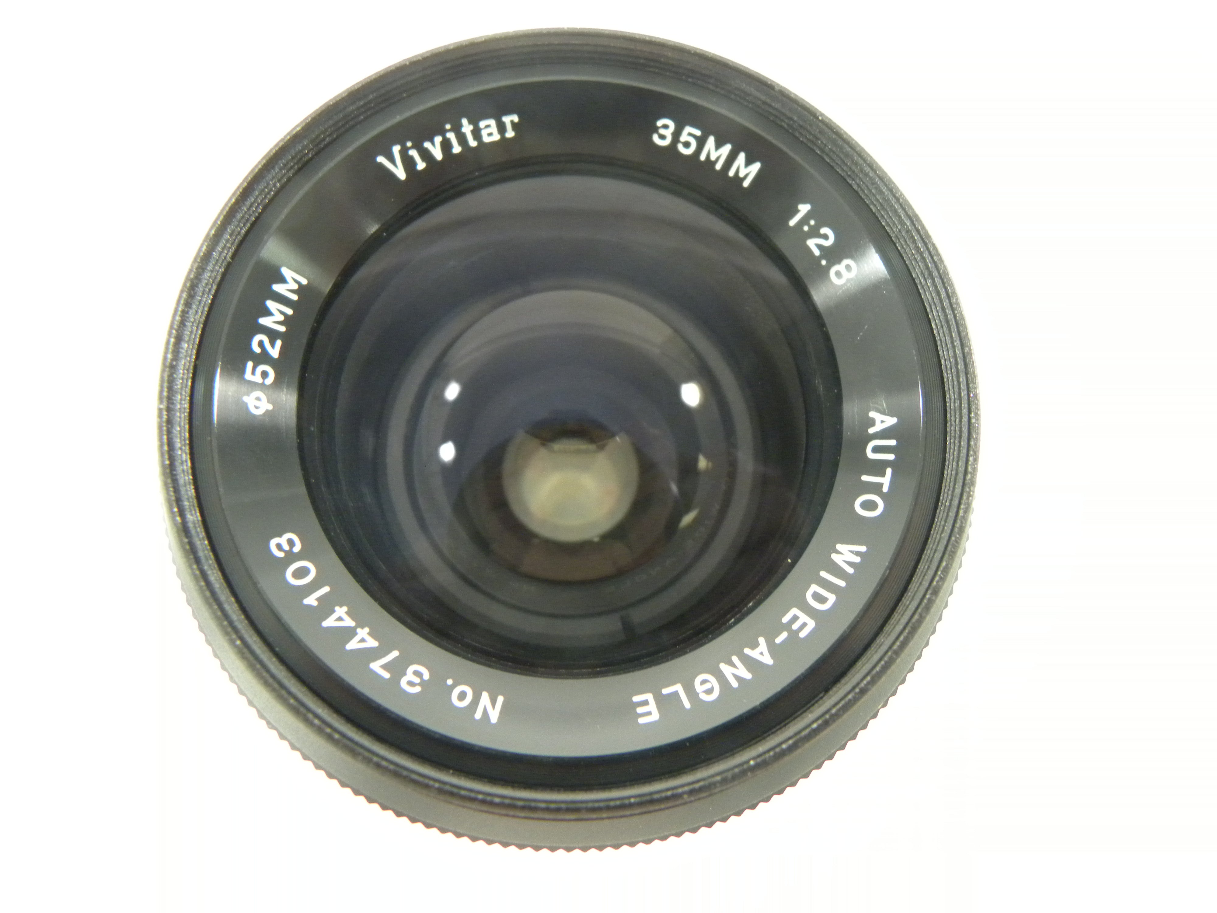 Vivitar Auto Wide Angle 35mm f2.8 FD Mount