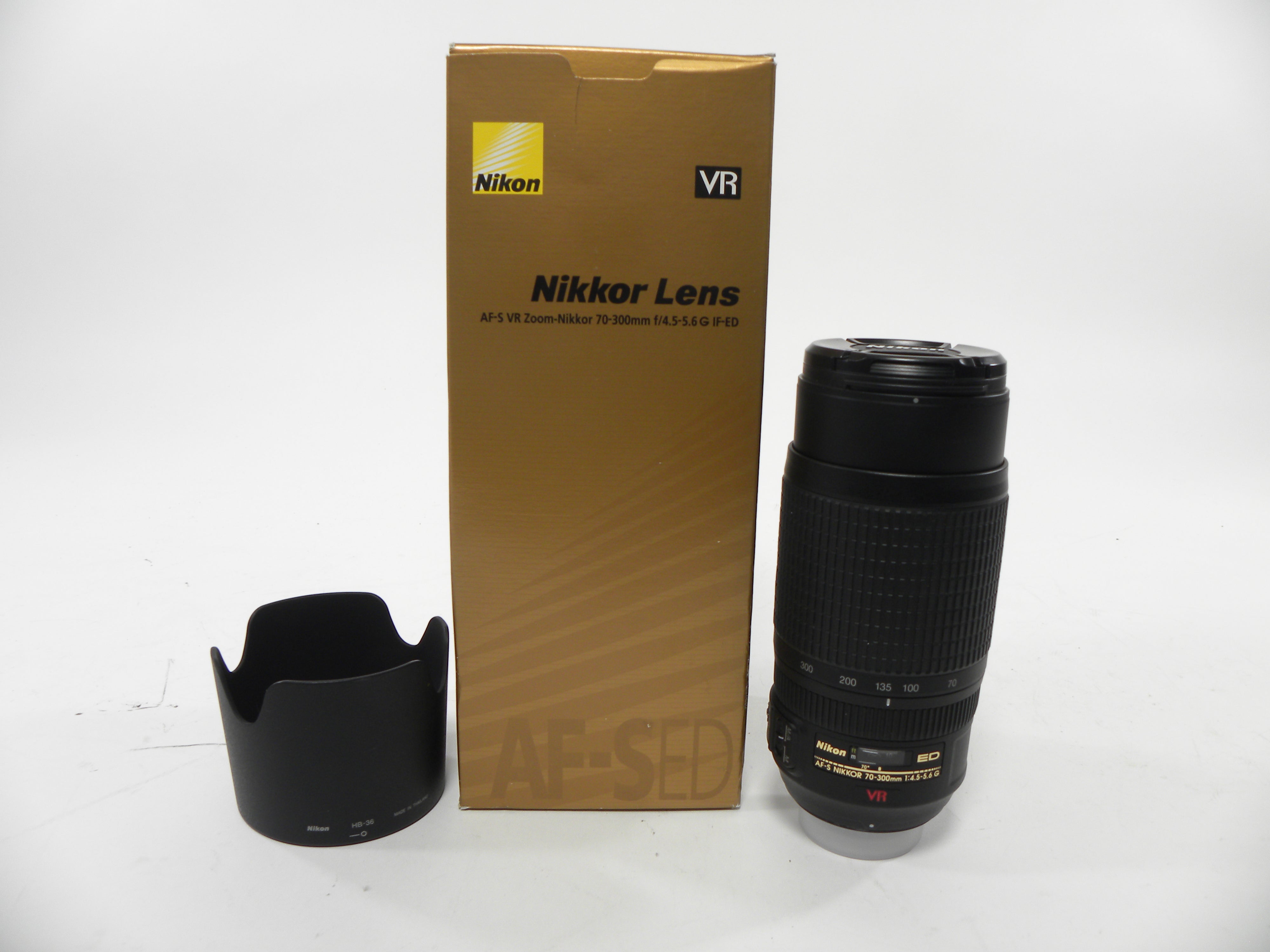 Nikon AF-S Nikkor ED VR IF 70-300mm f4.5-5.6G F Mount