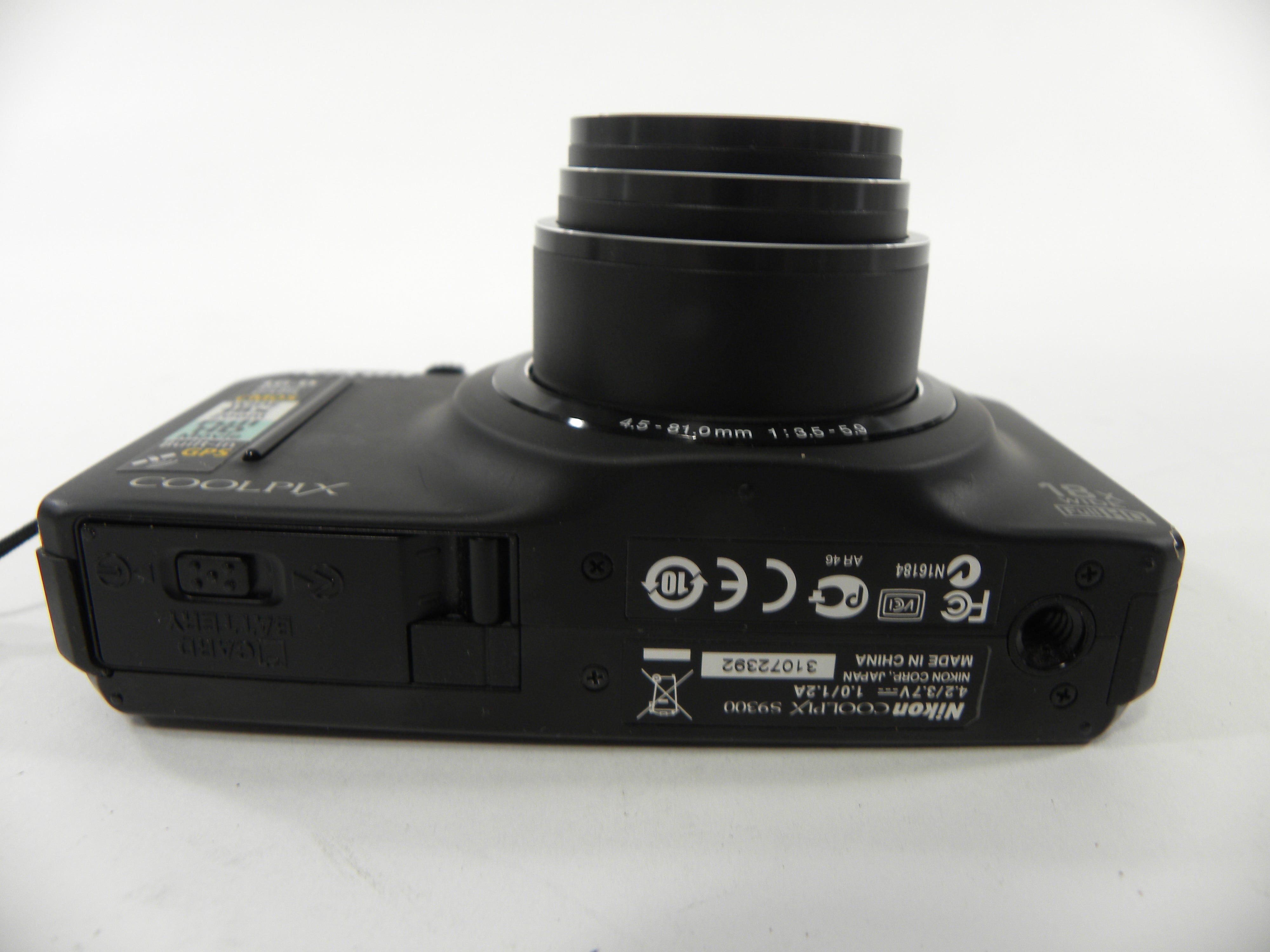 Nikon Coolpix S9300 16.0mp Digital Camera As-Is (Please read)