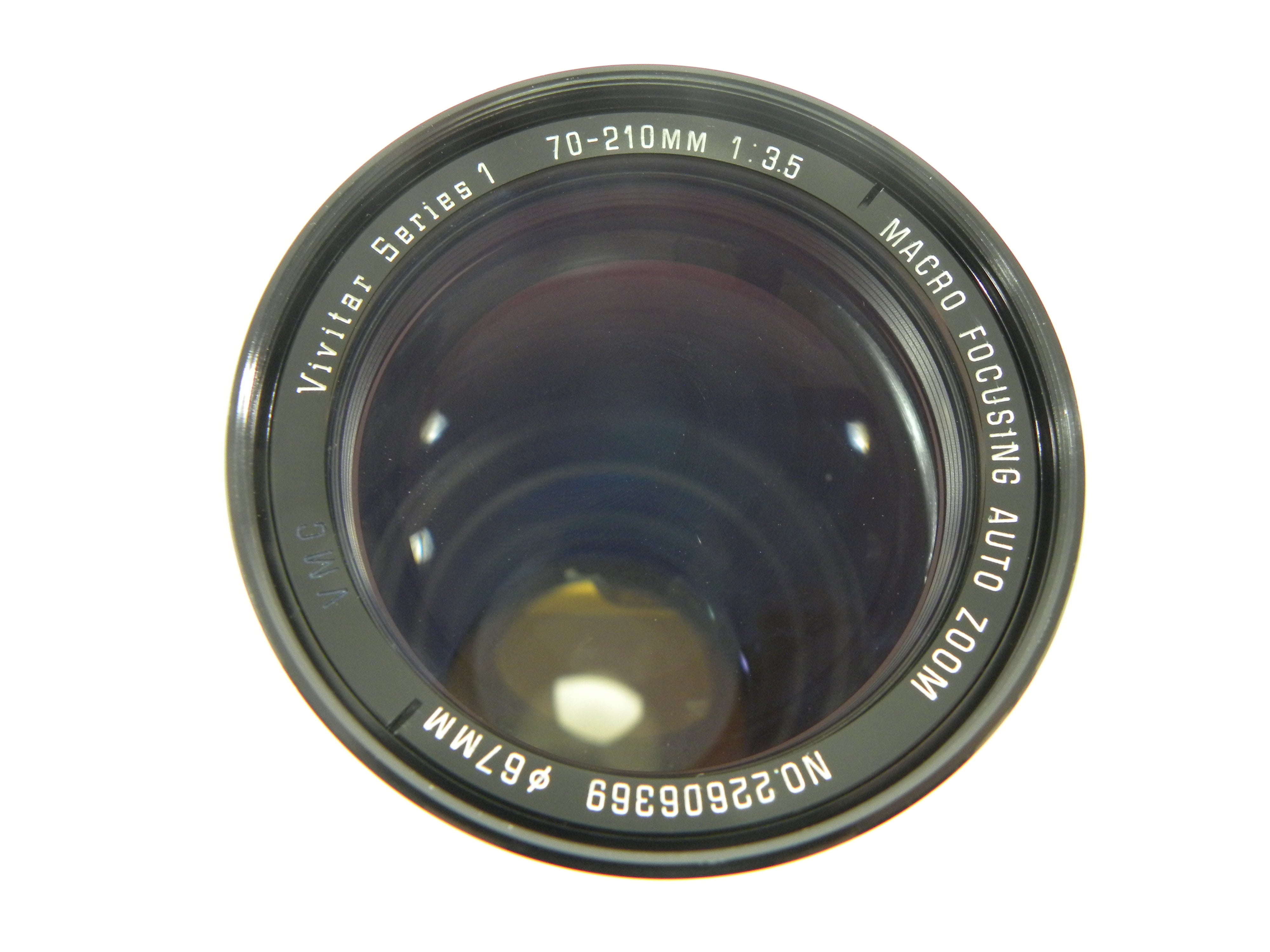Vivitar Series 1 Macro Focusing Auto Zoom 70-210mm f3.5 Nikon F Mount