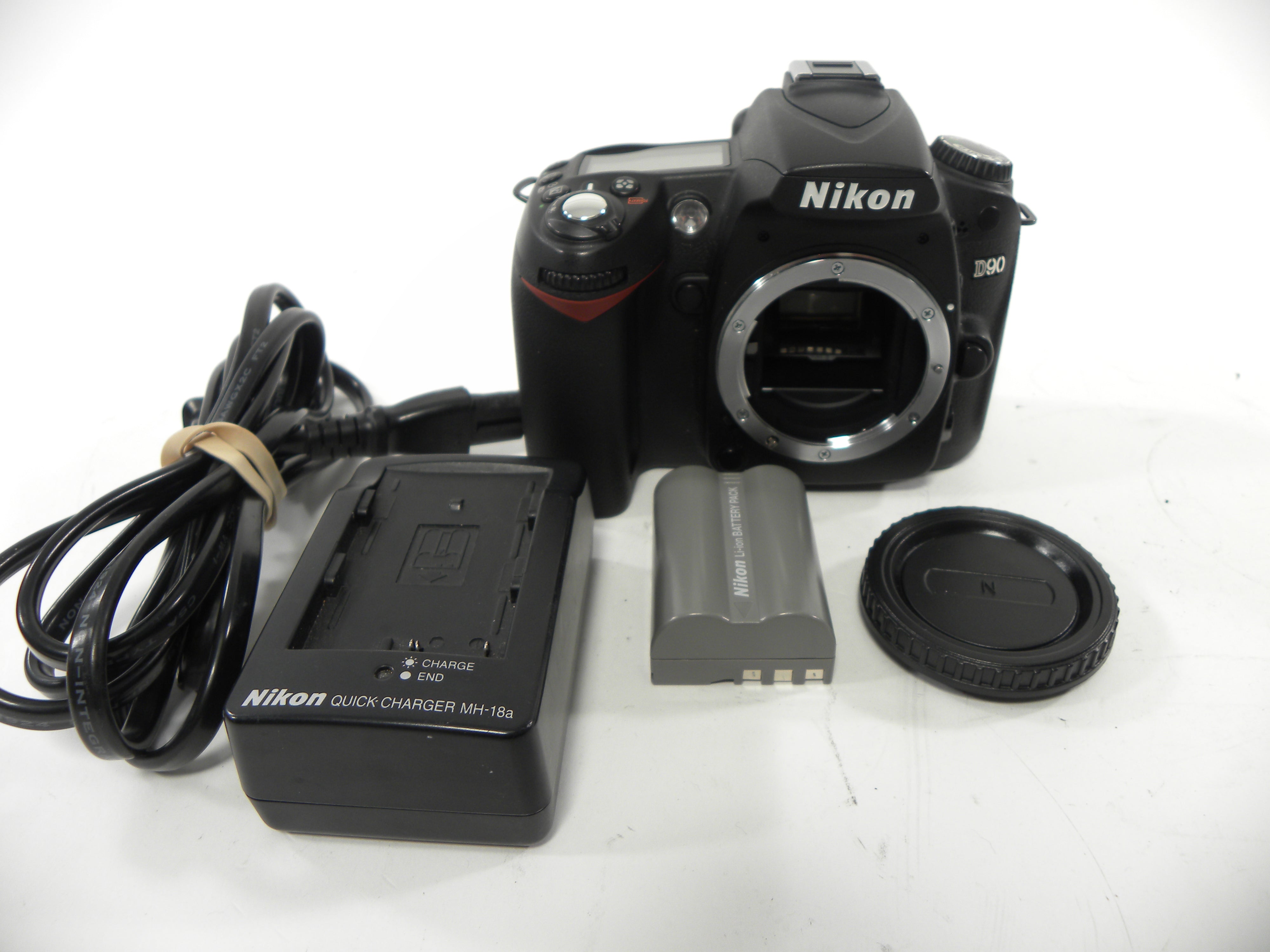 Nikon D90 12.3mp Digital SLR Body Only Shutter Ct. 1,179 AS IS No Returns