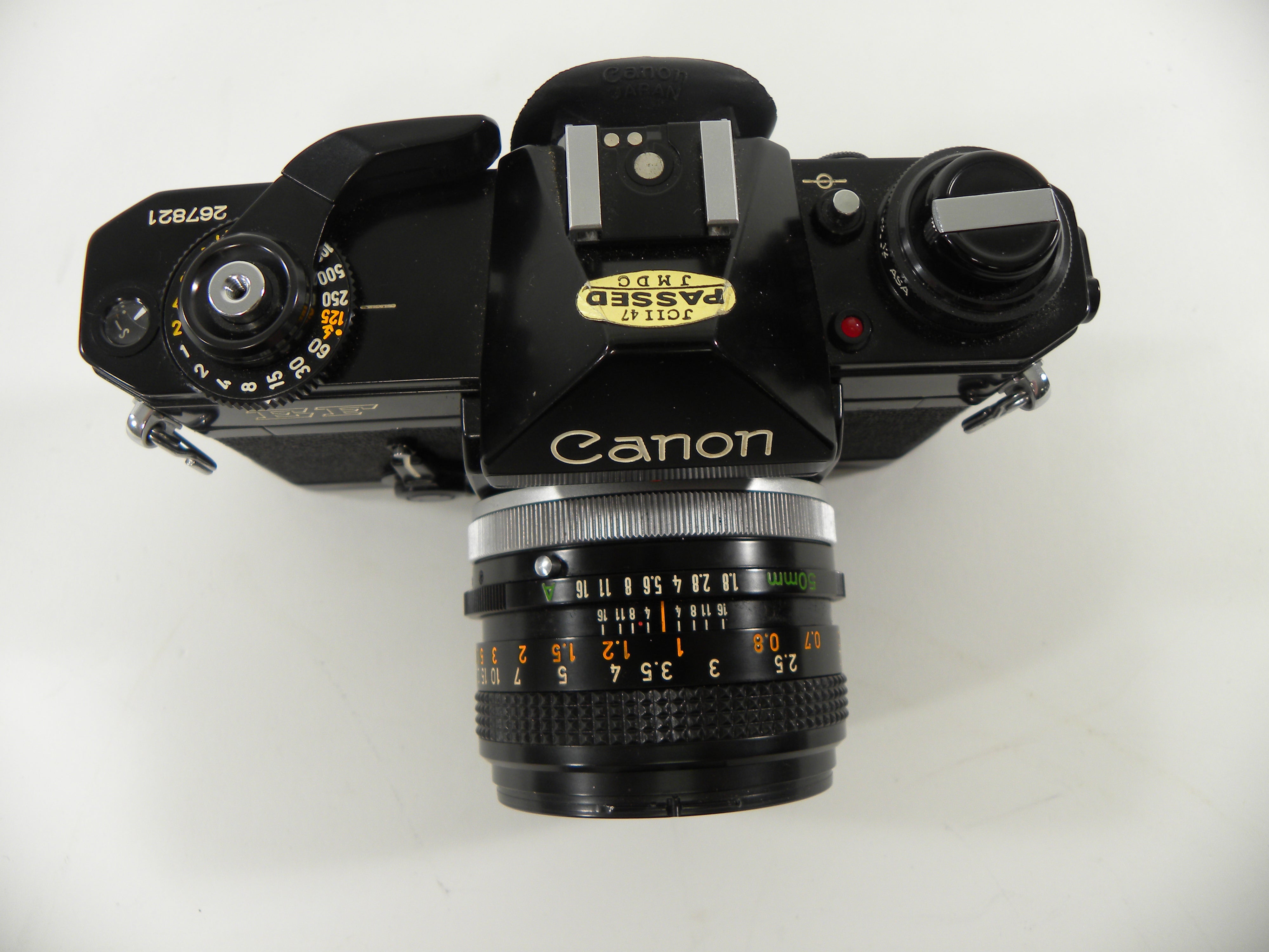 Canon EF 35mm SLR w/FD 50mm F1.8 S.C.  AS IS No Returns !