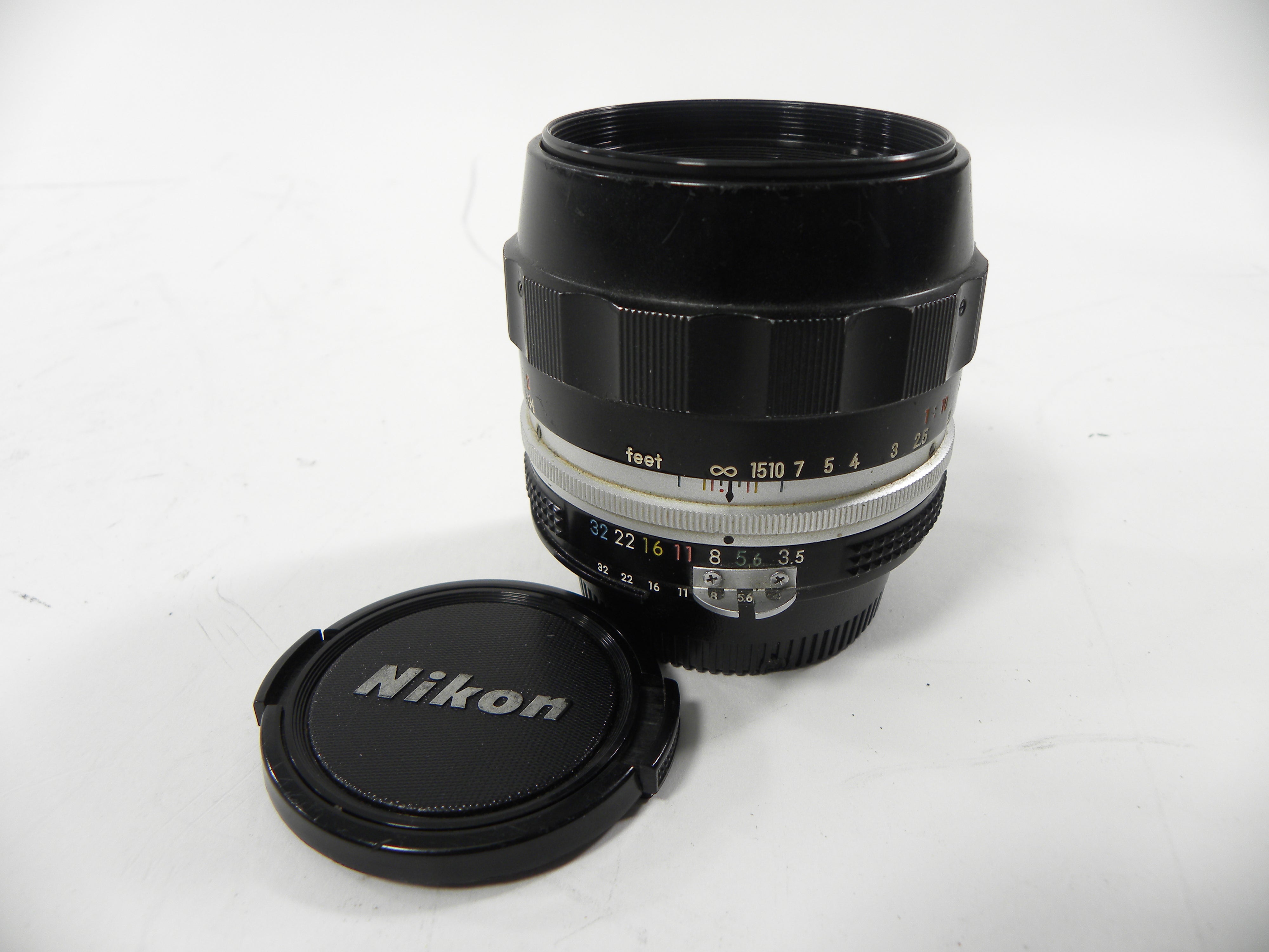 Nikon Micro-Nikkor Auto 55mm f3.5 F Mount Nippon Kogaku