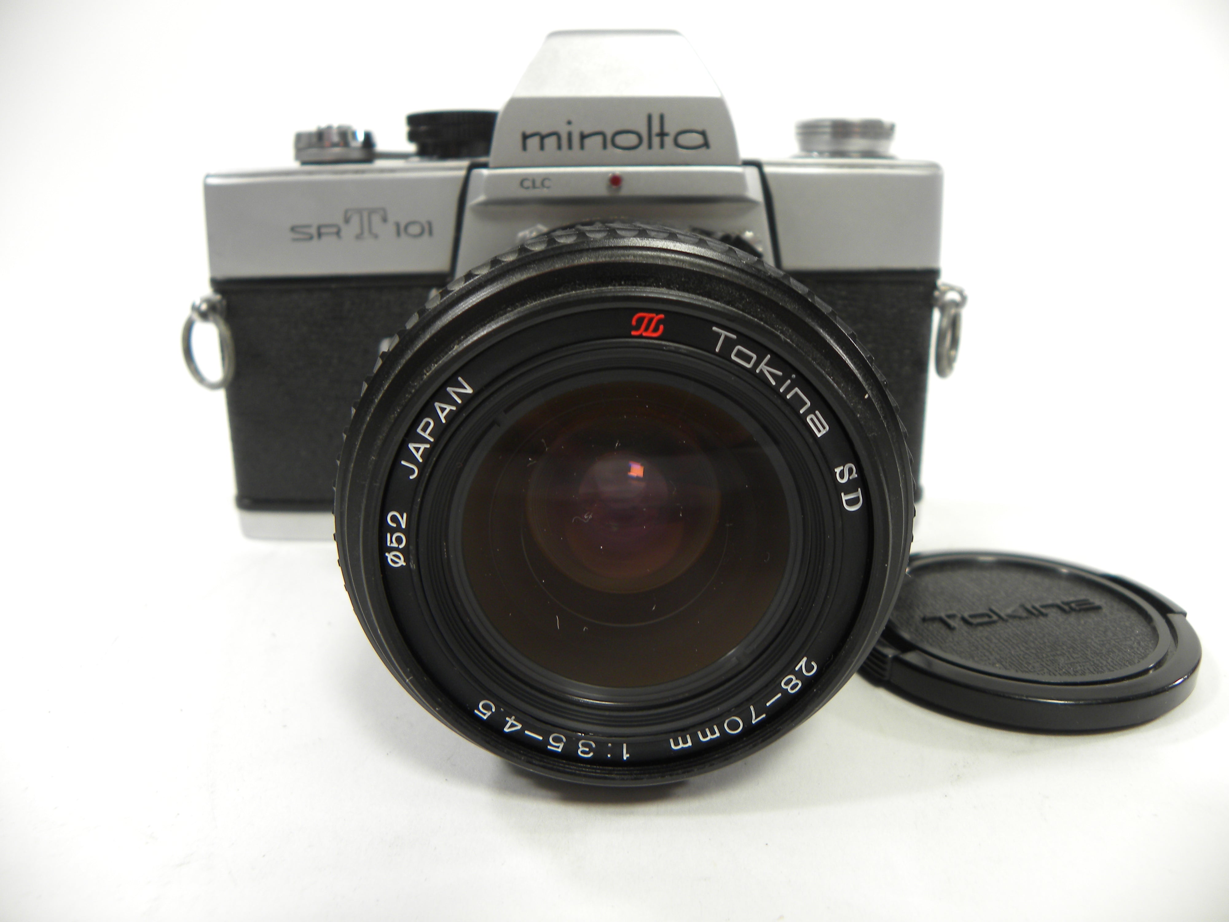 Minolta SRT101 35mm SLR w/Tokina SD 28-70mm f3.5-4.5