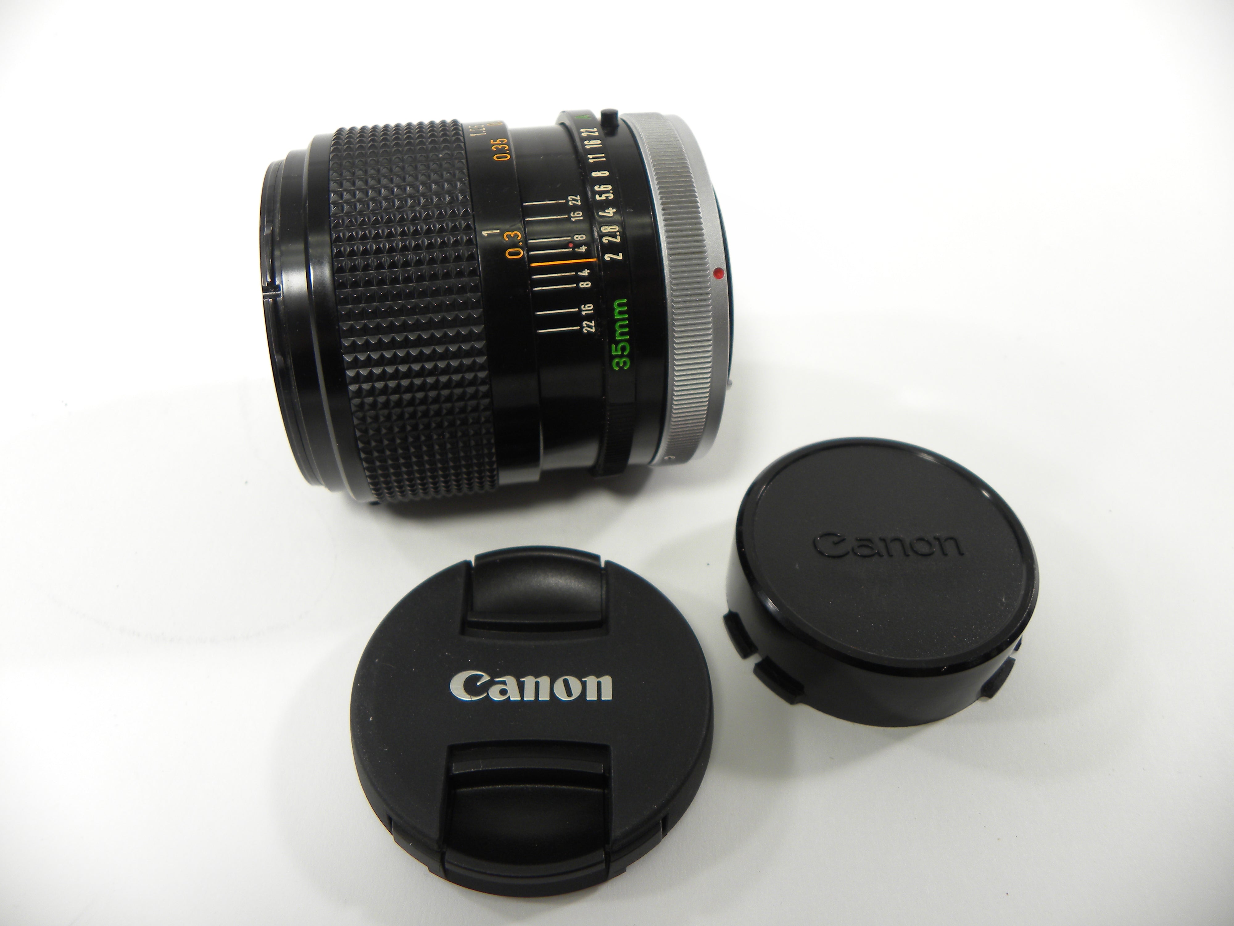 Canon FD 35mm f2 S.S. C. lens