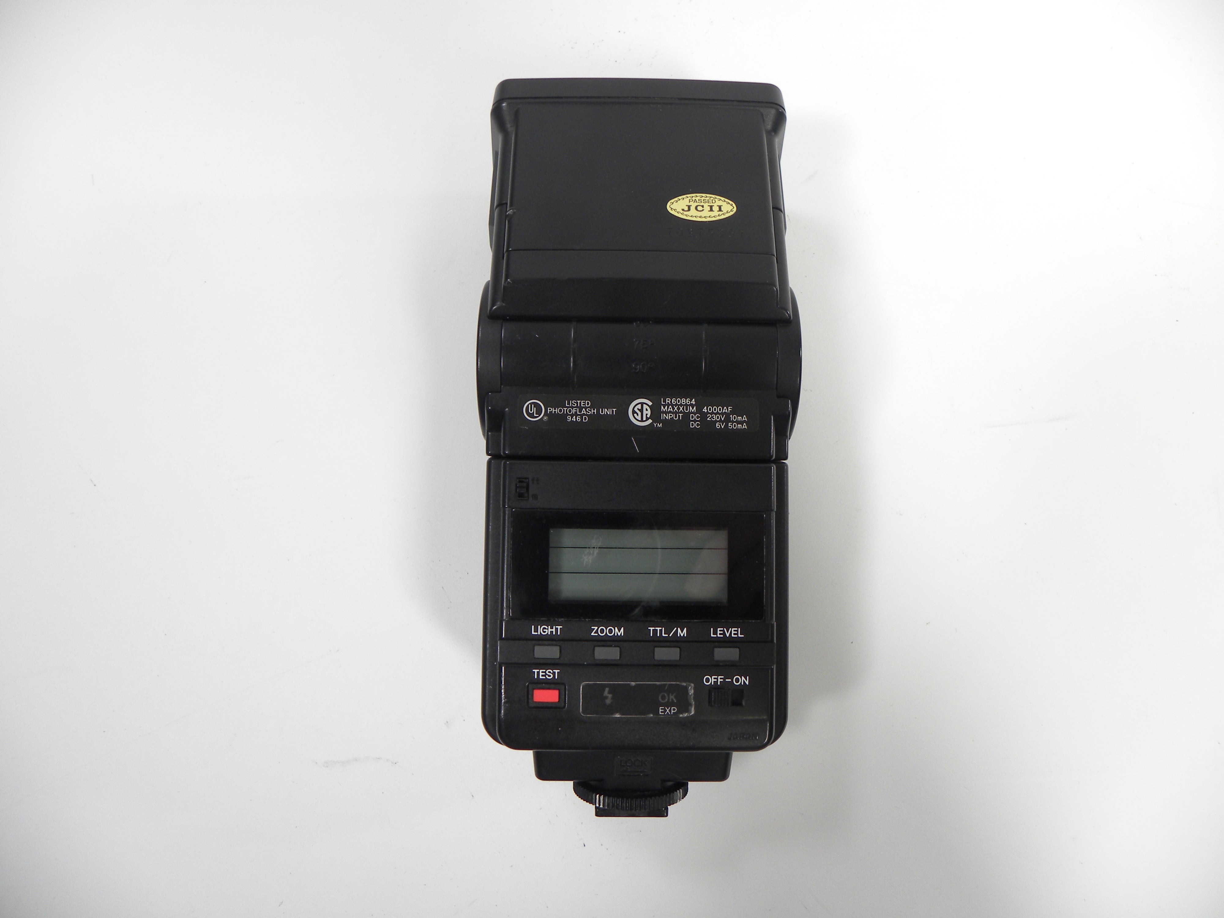 Minolta Maxxum 4000 AF Shoe Mount flash