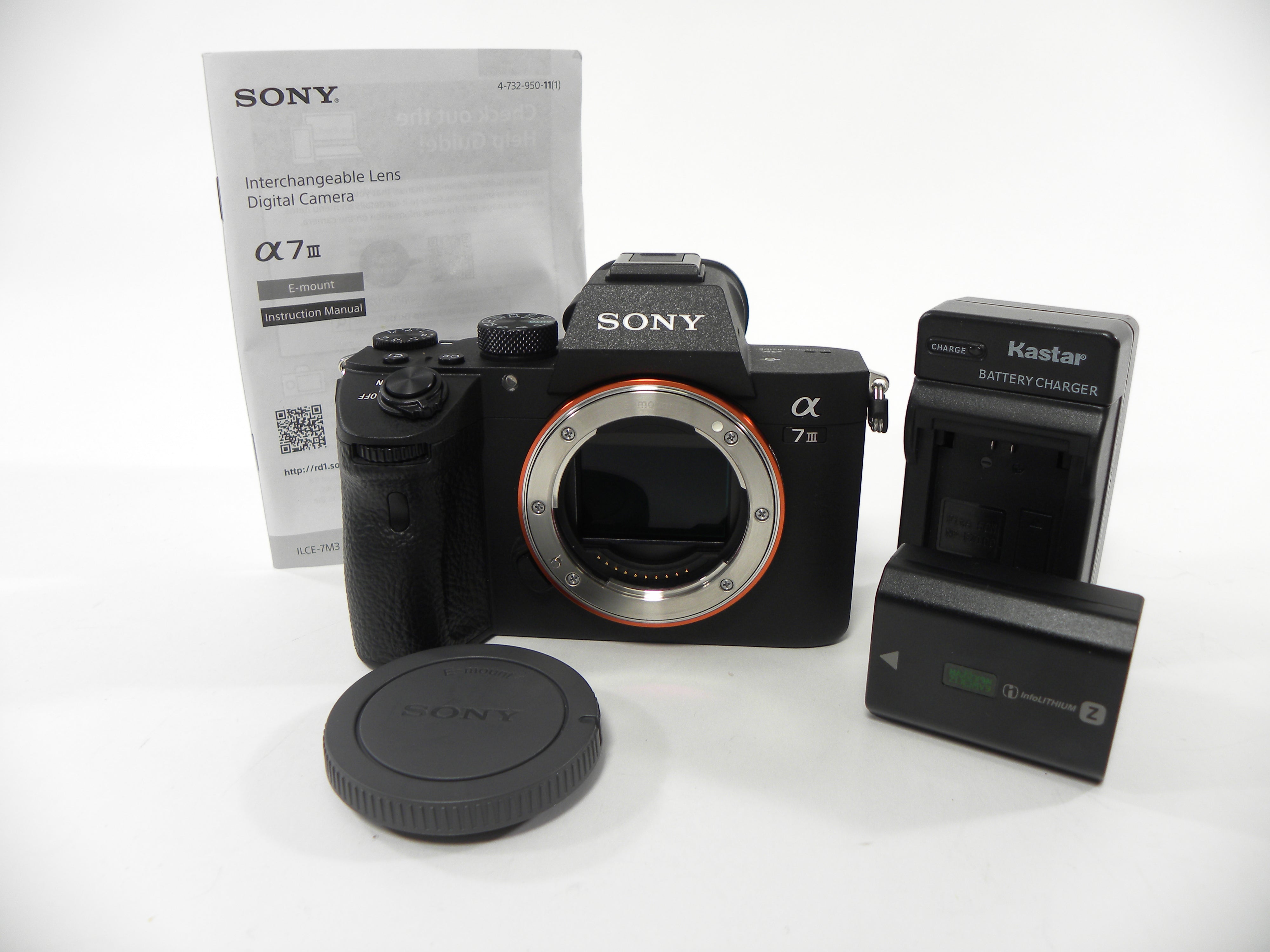 Sony a 7 III 24.2mp Digital Mirrorless Camera Body only Shutter Ct. 53