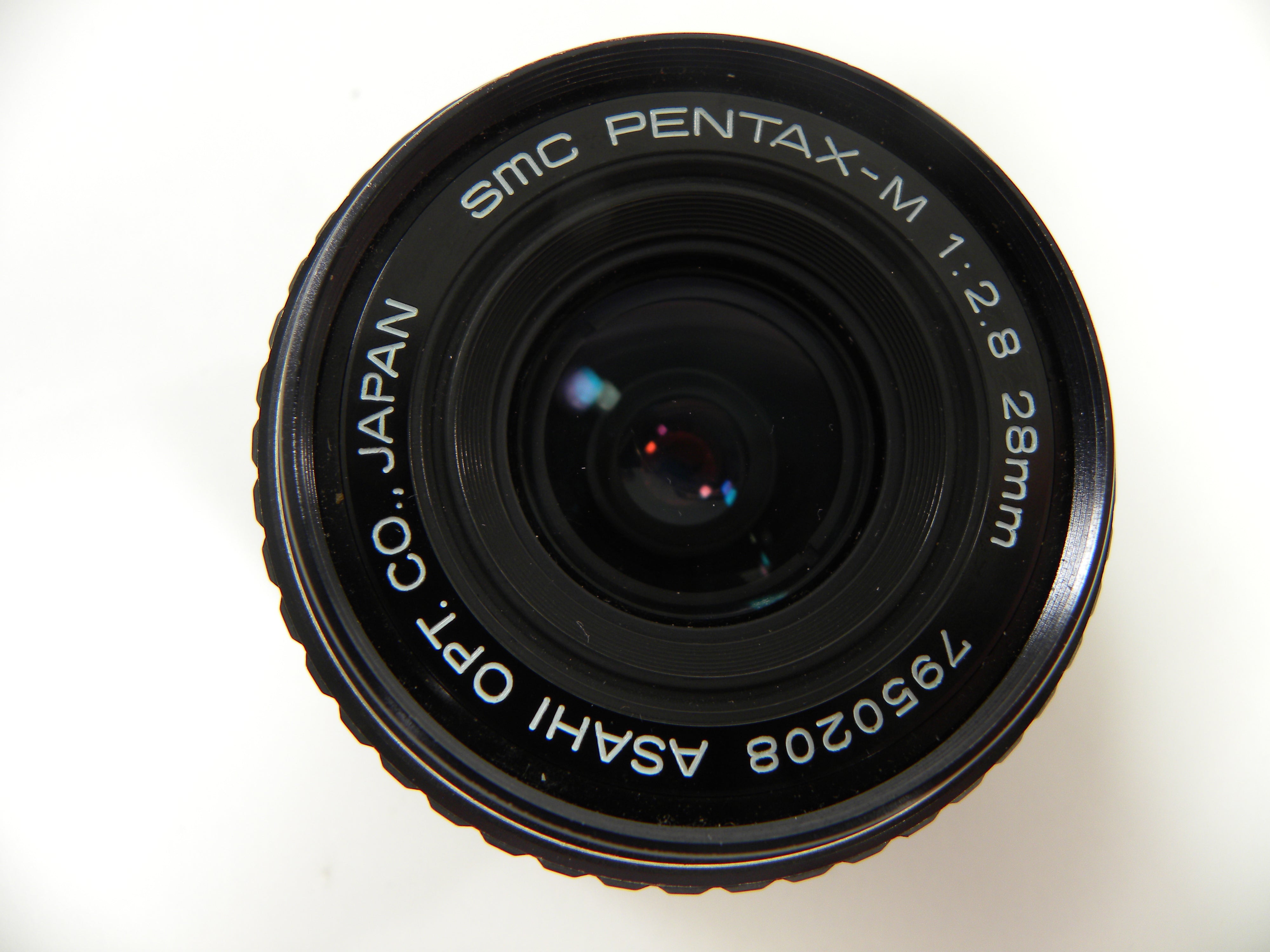 Pentax-M SMC 28mm f2.8 PK Mount AS IS NO RETURNS!