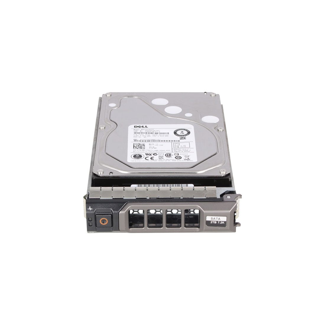 Disco duro Enterprise Serial ATA (7200 RPM) compatible con Dell de 2 TB y 3,5 pulgadas con bandeja para servidores PowerEdge R310, R320, R410, R415, R510, R515, R710, R320, R420, R520, R720 y R720xd.