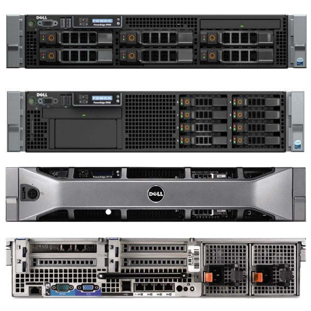 4x 3.5" Rack Chassis | Dell PowerEdge R710