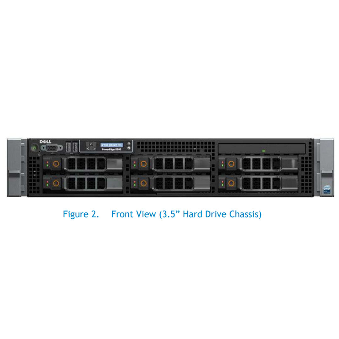 4x 3.5" Rack Chassis | Dell PowerEdge R710