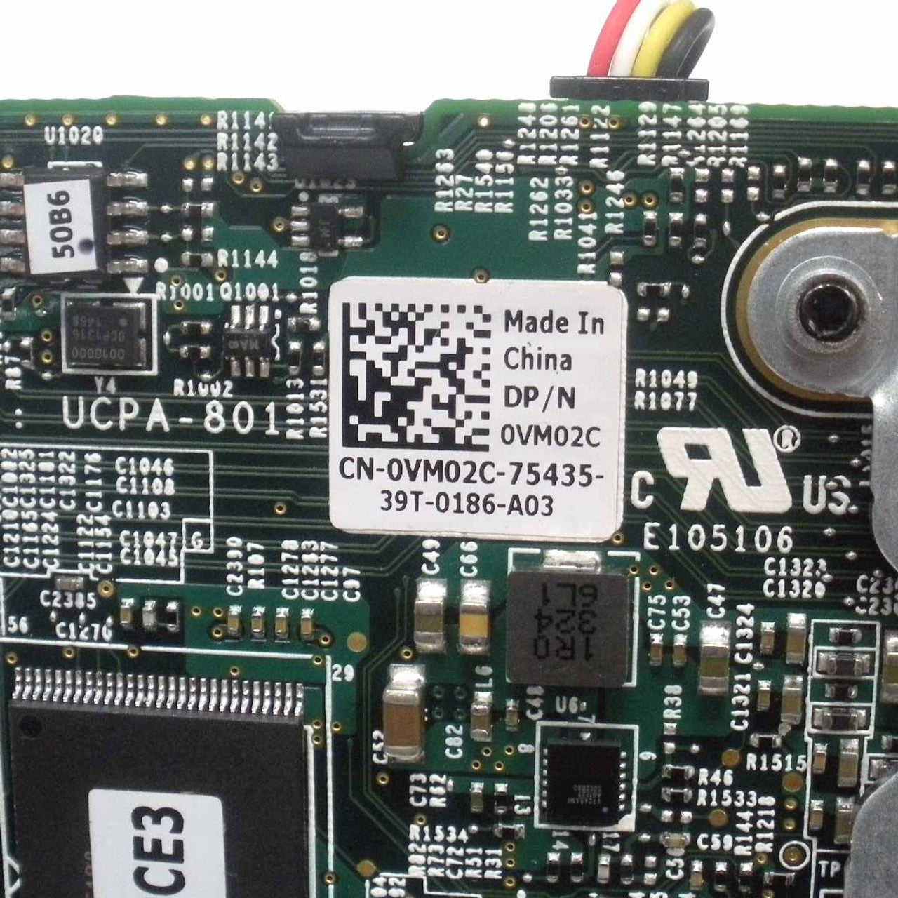 Dell VM02C Perc H710 RAID Controller Card w/battery