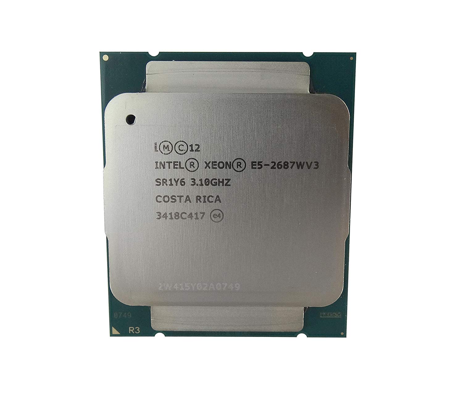 Intel Xeon E5-2687Wv3 Ten-Core Haswell 3.10GHz 9.6GT/s 25MB LGA 2011-v3 w/o Fan (SR1Y6) Server Processor