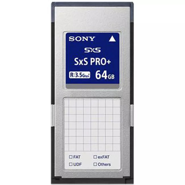 Sony SBP64E 64 GB SxS Pro+ E Series Memory Card