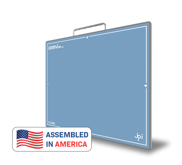 JPI Healthcare Solutions 14"x17" Wireless ExamVue Duo Flat Panel Detector