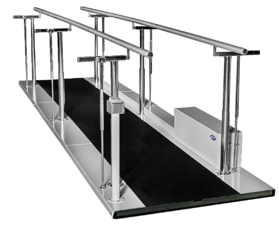Power Adjustable Parallel Bars. 16' L