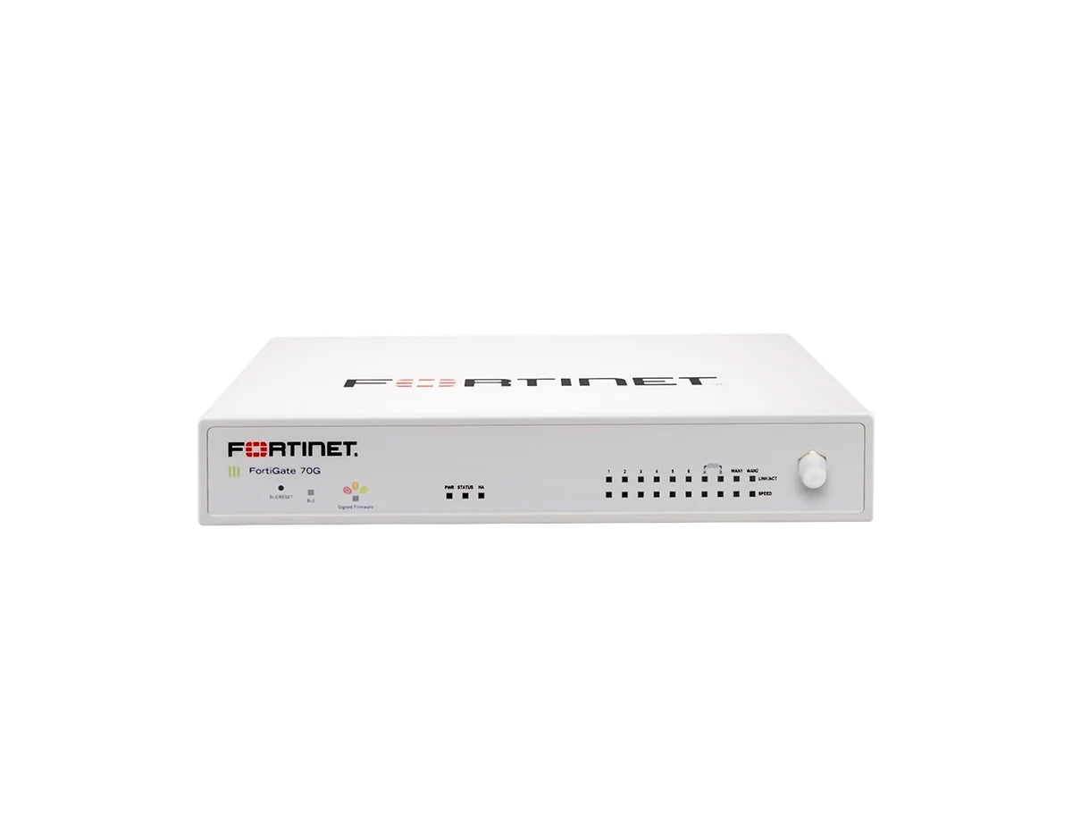 Fortinet FortiGate 70G Next-Generation Firewall Enterprise Protection 1-Year Bundle