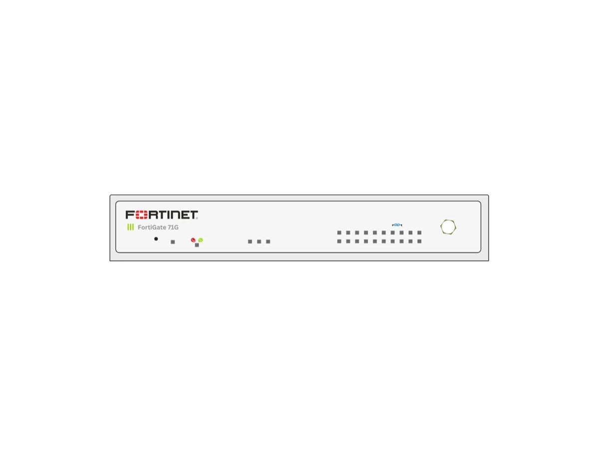 Fortinet FortiGate 71G Next-Generation Firewall Enterprise Protection 1-Year Bundle (FG-71G-BDL-809-12)