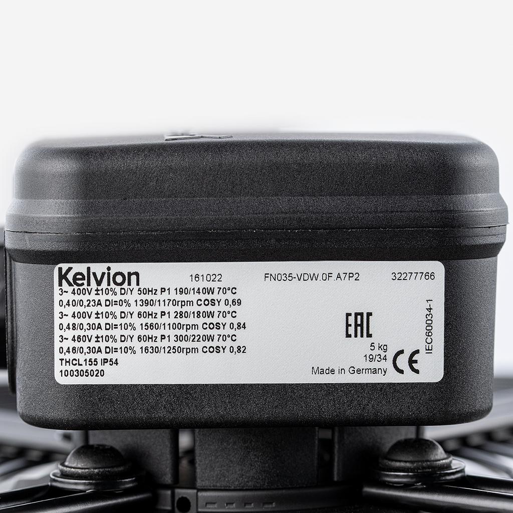 FN035-VDW.0F.A7P2 ZIEHL-ABEGG Axial Fan