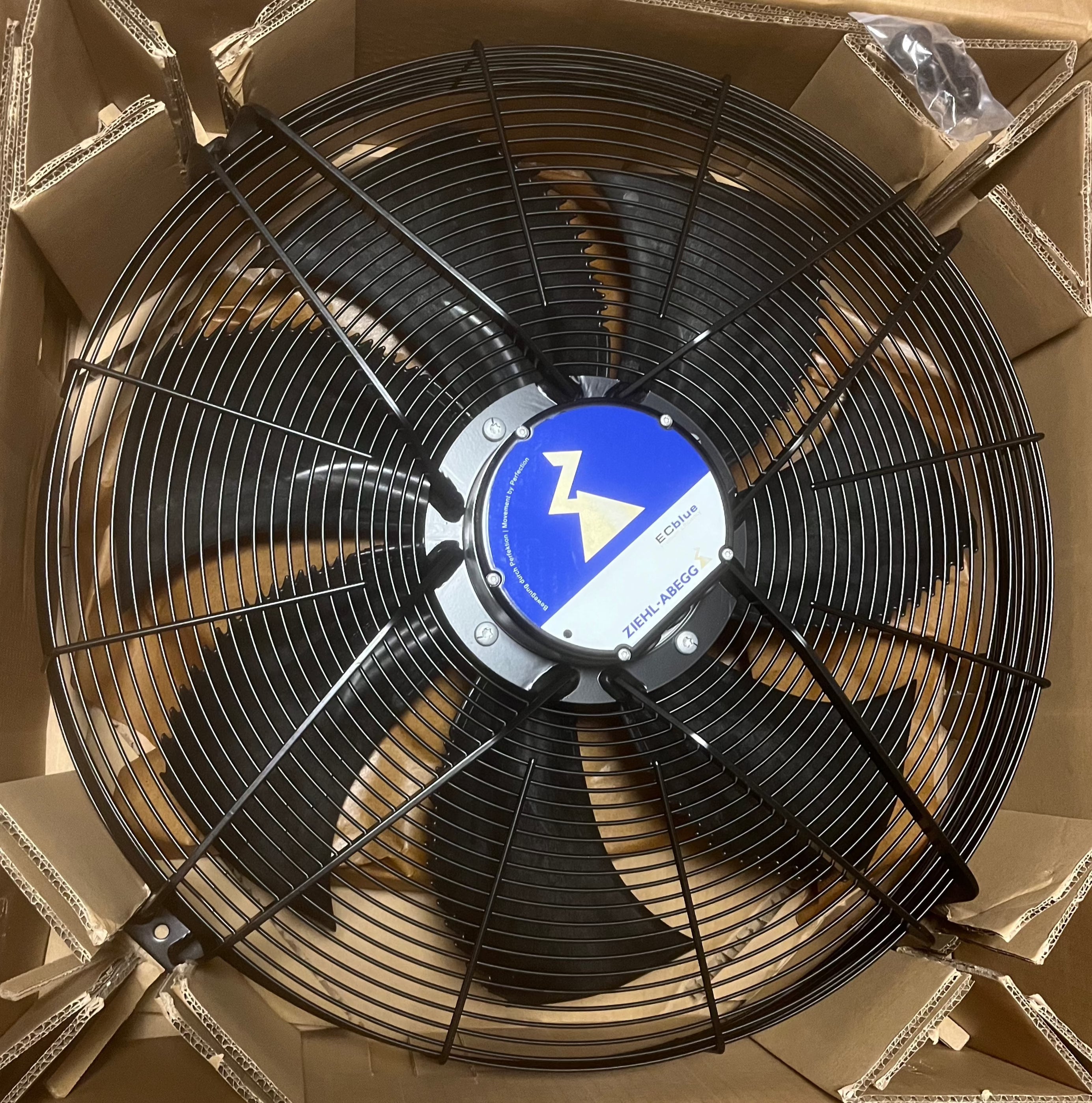 FN063-ZIK.DG.V7P2 ZIEHL-ABEGG Axial Fan | 1.25kW EC Motor | Durable, Quiet & High Airflow