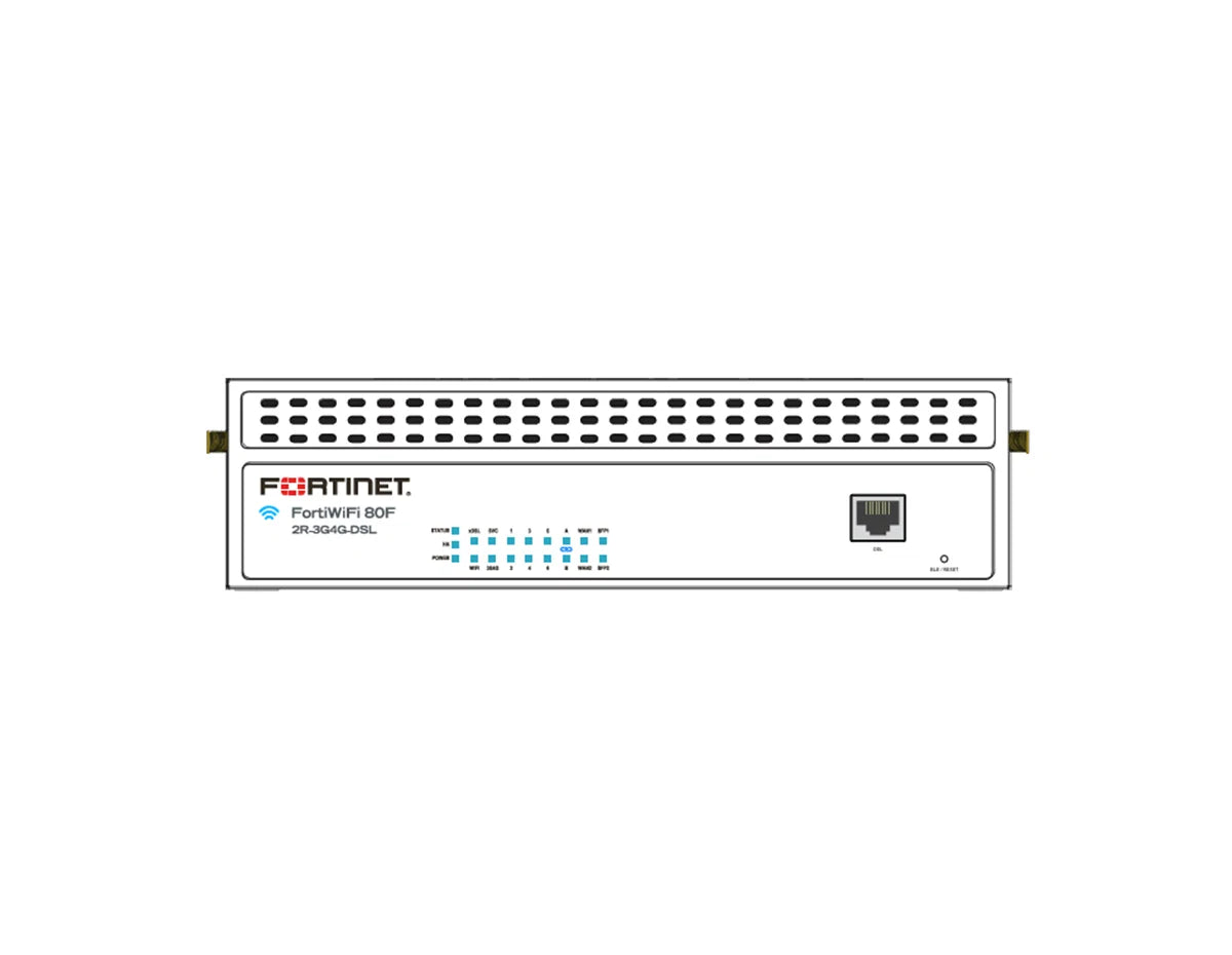 Fortinet FortiWiFi FWF-80F-2R-3G4G-DSL-A-BDL-950-60 + 5 Year UTP Bundle