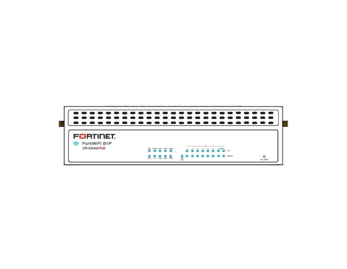 Fortinet FortiWiFi FWF-81F-2R-3G4G-POE-A-BDL-950-60 Firewall + 5 Year UTP Bundle