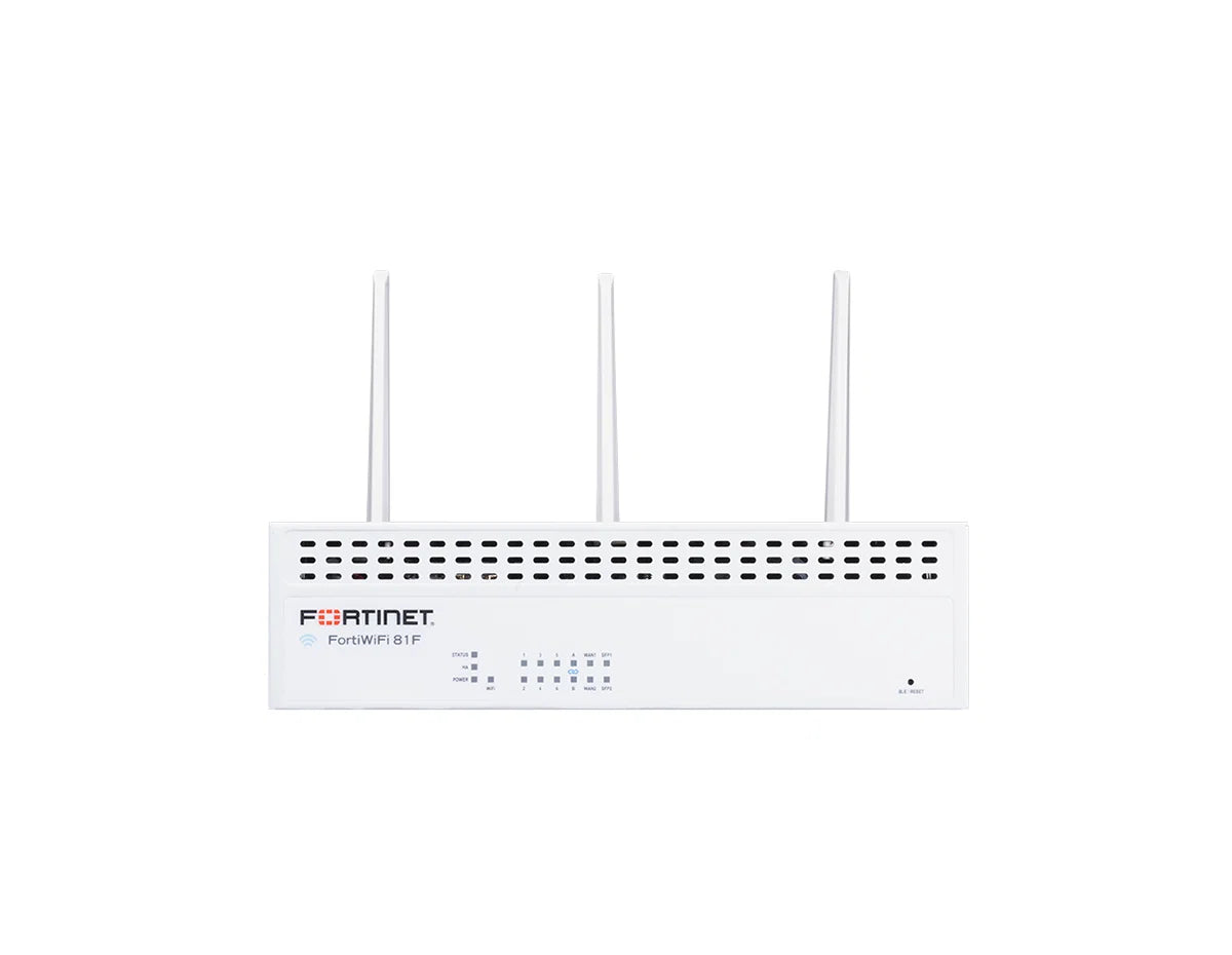 Fortinet FortiWiFi FWF-81F-2R-A-BDL-950-12 Firewall + 5 Year UTP Bundle