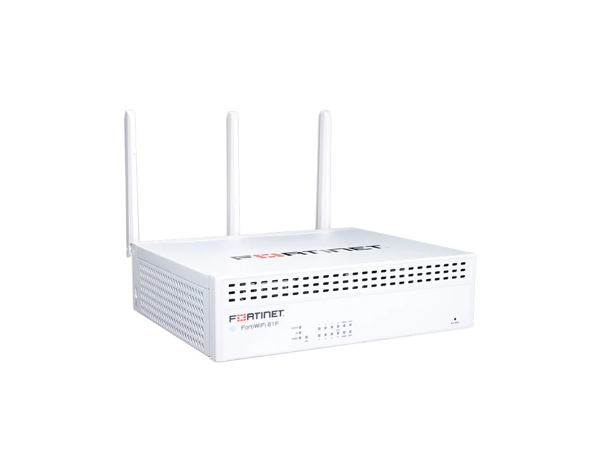 Fortinet FortiWiFi FWF-81F-2R-A-BDL-950-12 Firewall + 3 Year UTP Bundle