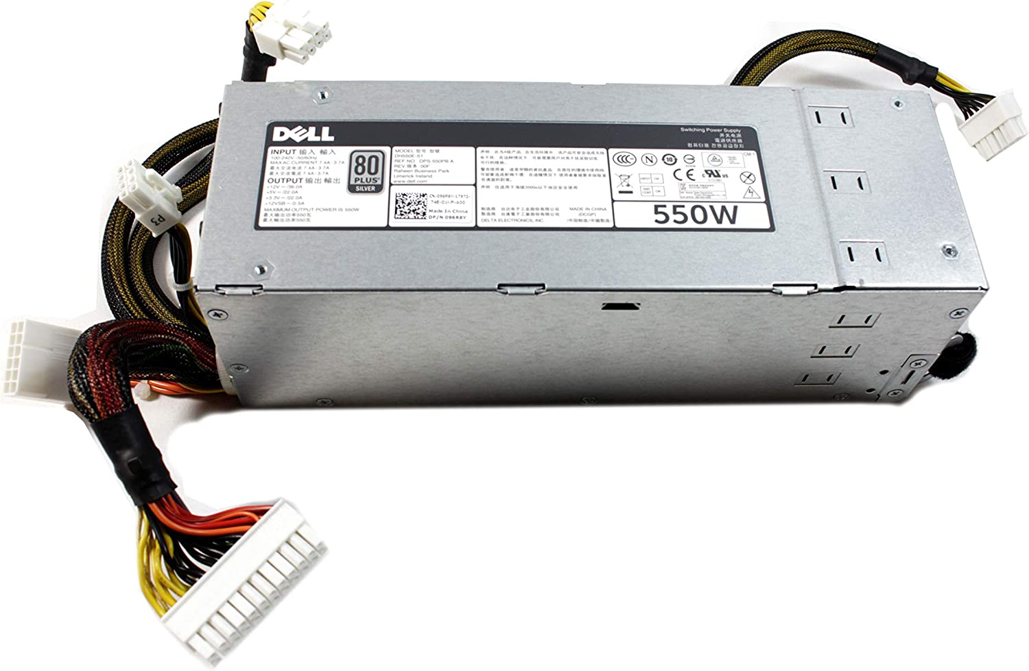 Fonte DELL R520 T420 Fuente de alimentación de línea no redundante 96R8Y F550E-SO F550E-S0 F550E-S 02G4WR DH550E-S1