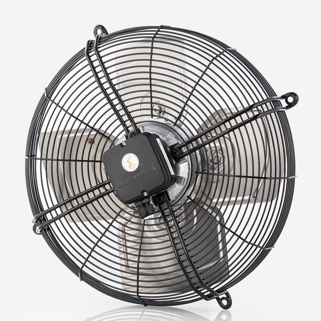 FB045-4DK.2F.6P  ZIEHL-ABEGG Axial Fan 400V 0.32/0.23kW 0.23/0.11A 1350/1050rpm